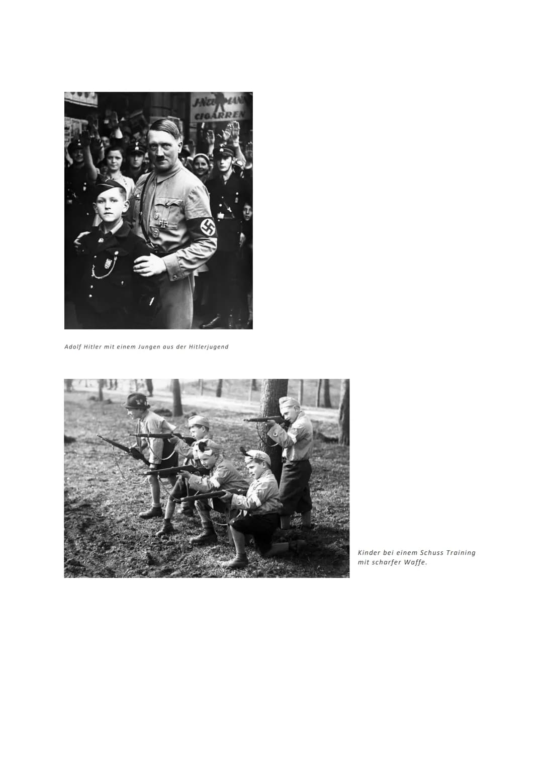 <h2>Einleitung</h2>
<p>Die Jugend im Dritten Reich war von großer Bedeutung für die nationalsozialistische Ideologie und wurde gezielt beei