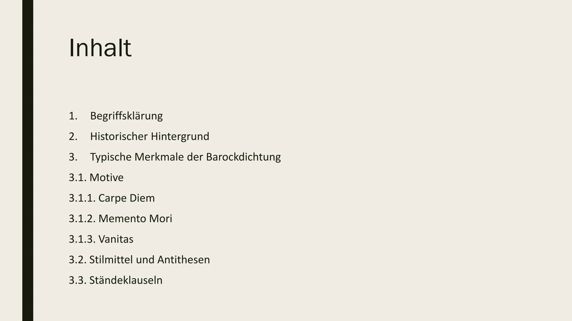 # LITERATUREPOCHE BAROCK (1600-1720)
## Begriffsklärung
- (Port.: „barocco" = „seltsam geformte Perle")
- Ursprünglich: Bezeichnung für fra