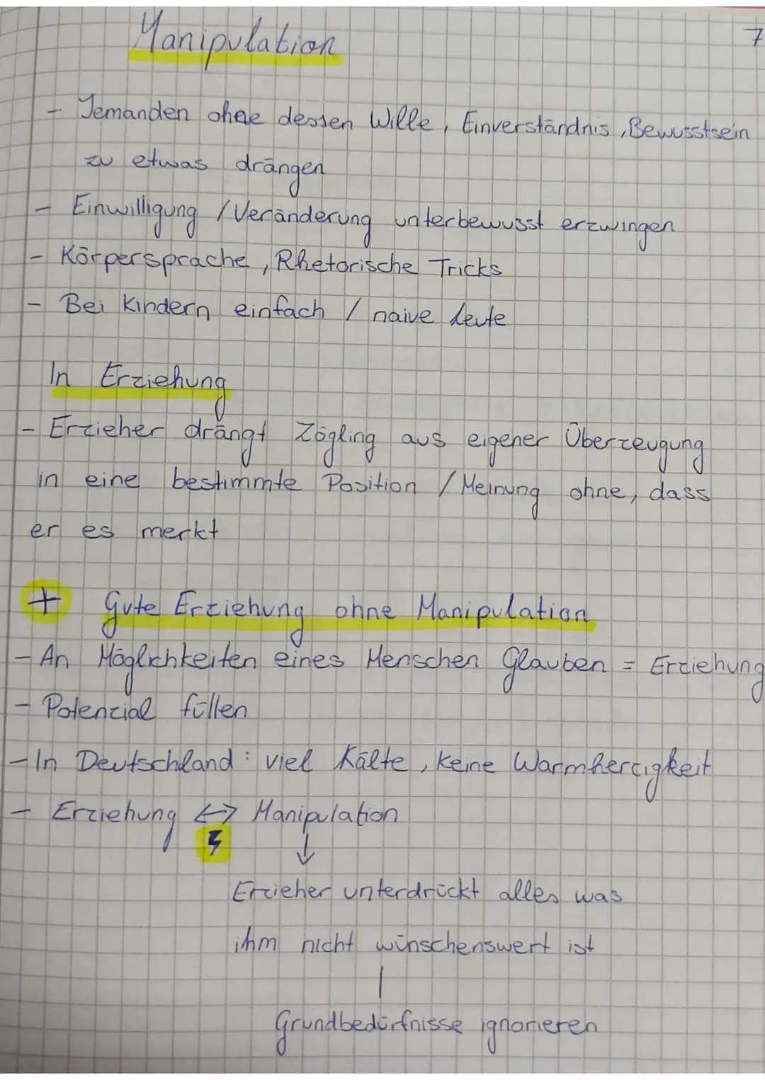# Erziehung $\neq$ Manipulation
Bildhauer/Steinhauer
Gärtner
Bei der Erziehung ist es wichtig, das Kind es selbst sein zu lassen und bei