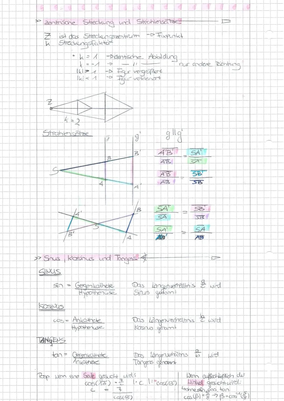 ## aus Darstellungen von Funktionen auf einen möglichen Funktionstyp schließen und eine Funktionsgleichung ermitteln
### LINEAR
Normalform