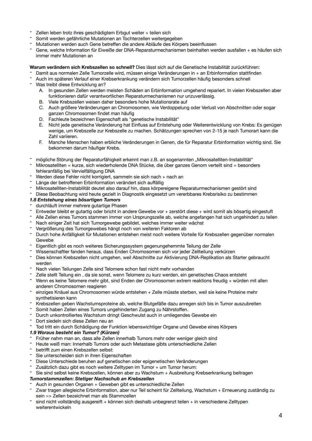 # Biologie LK 12/2
# Handout Krebs
## Definitionen
Referentin: Toja Ahrend
Krebs bezeichnet in der Medizin die unkontrollierte Vermehrung u