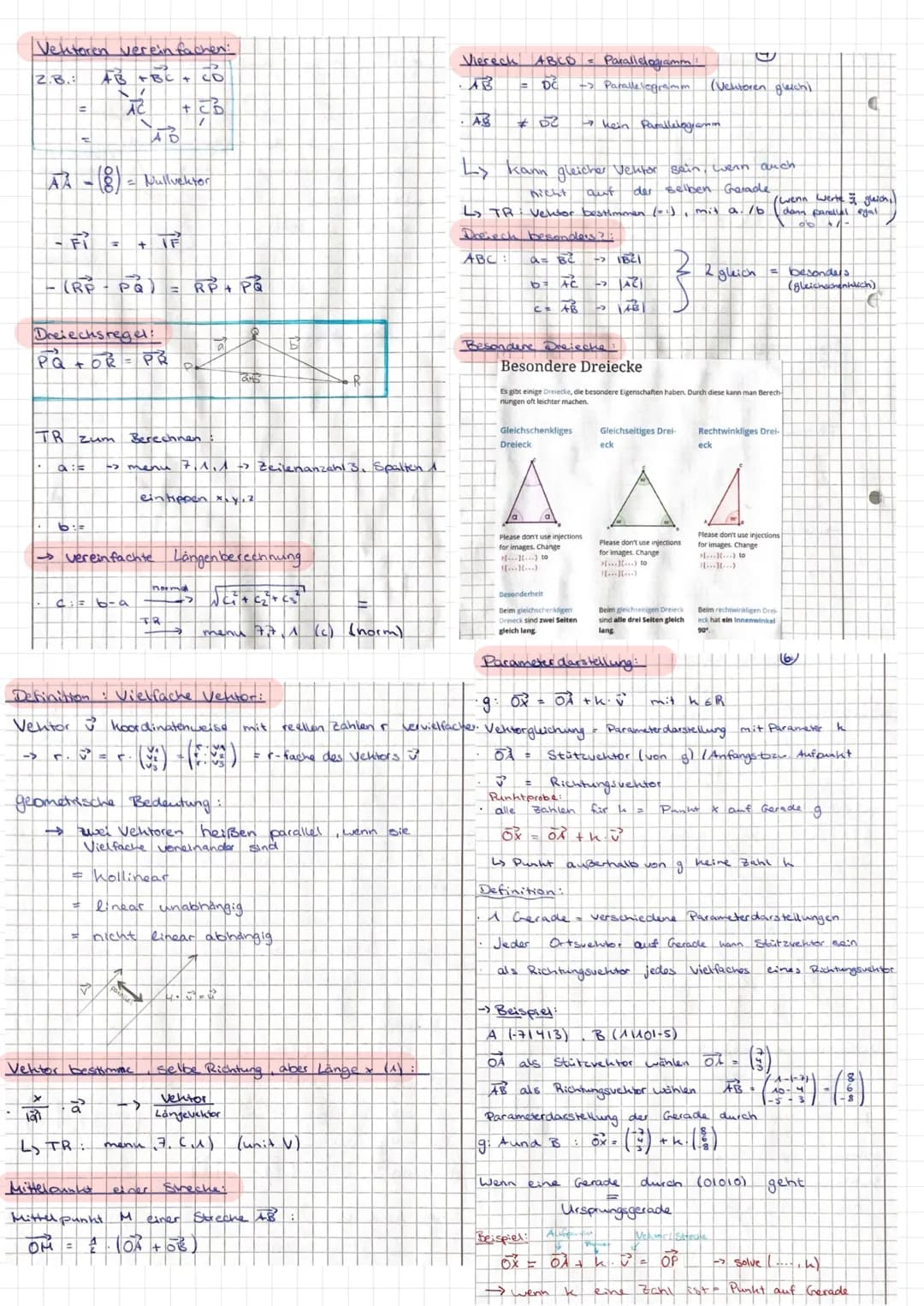 # ANALYTISCHE GEOMETRIE
## Vektoren und Geraden
### Allgemein räumliches Koordinatensystem
* Spiegelung an der $x_1-x_2$-Ebene
* $