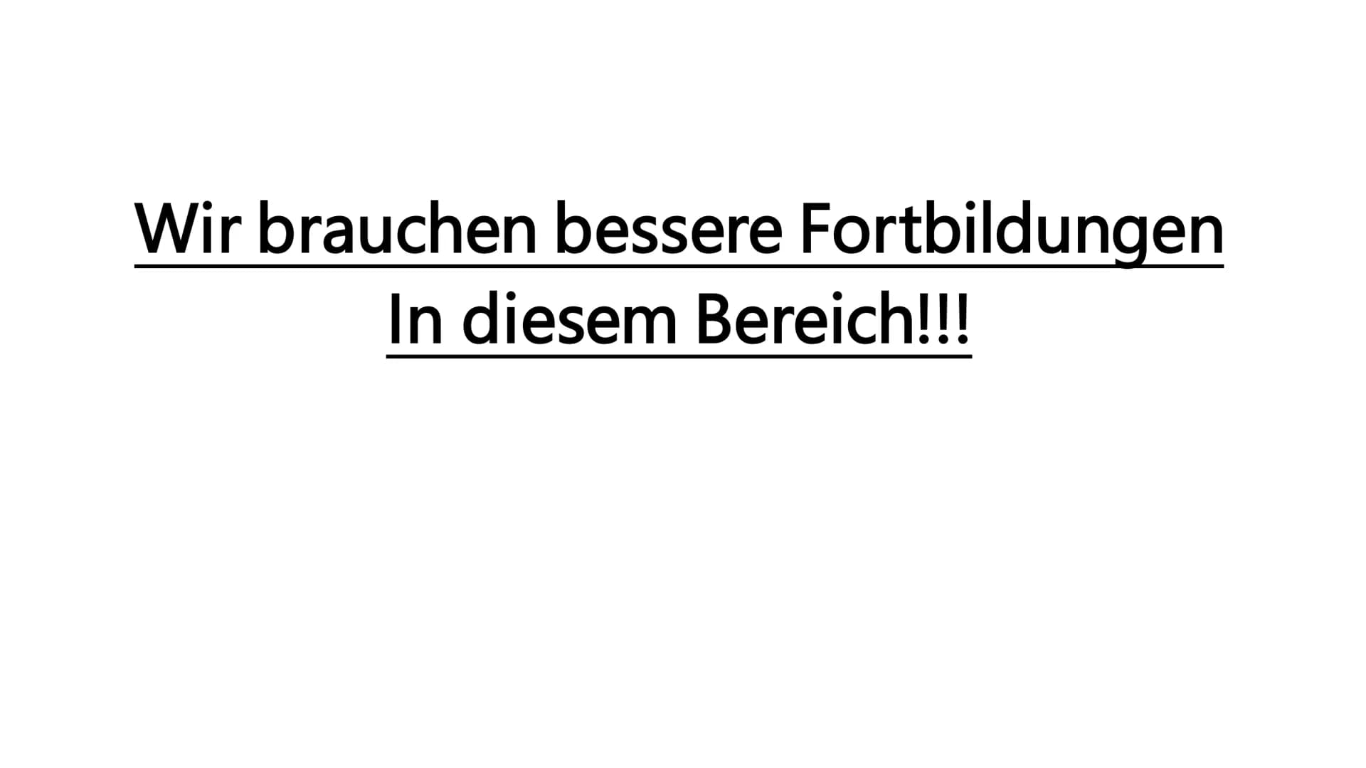 Texte Politik Referat,,Das deutsche Schulsystem - Lehrer müssen mehr gefördert und
weitergebildet werden.
## 1.Folie:
Wir stellen euch heute
