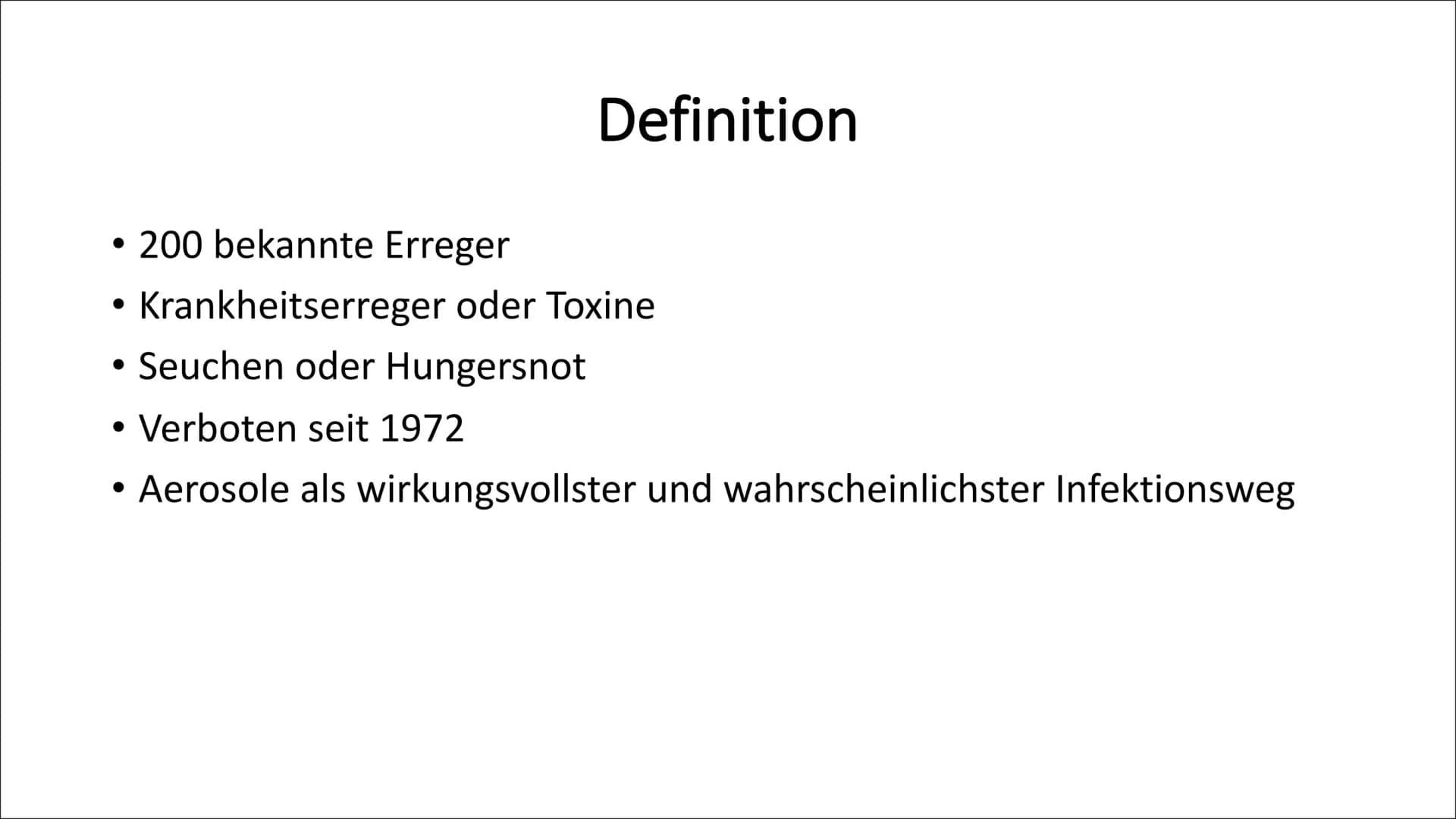 Biologische & Chemische Waffen
LOOK AT ME!
I CAN JUGGLE! # Gliederung
Biologische Waffen
Chemische waffen # Gliederung
## Biologische Wa