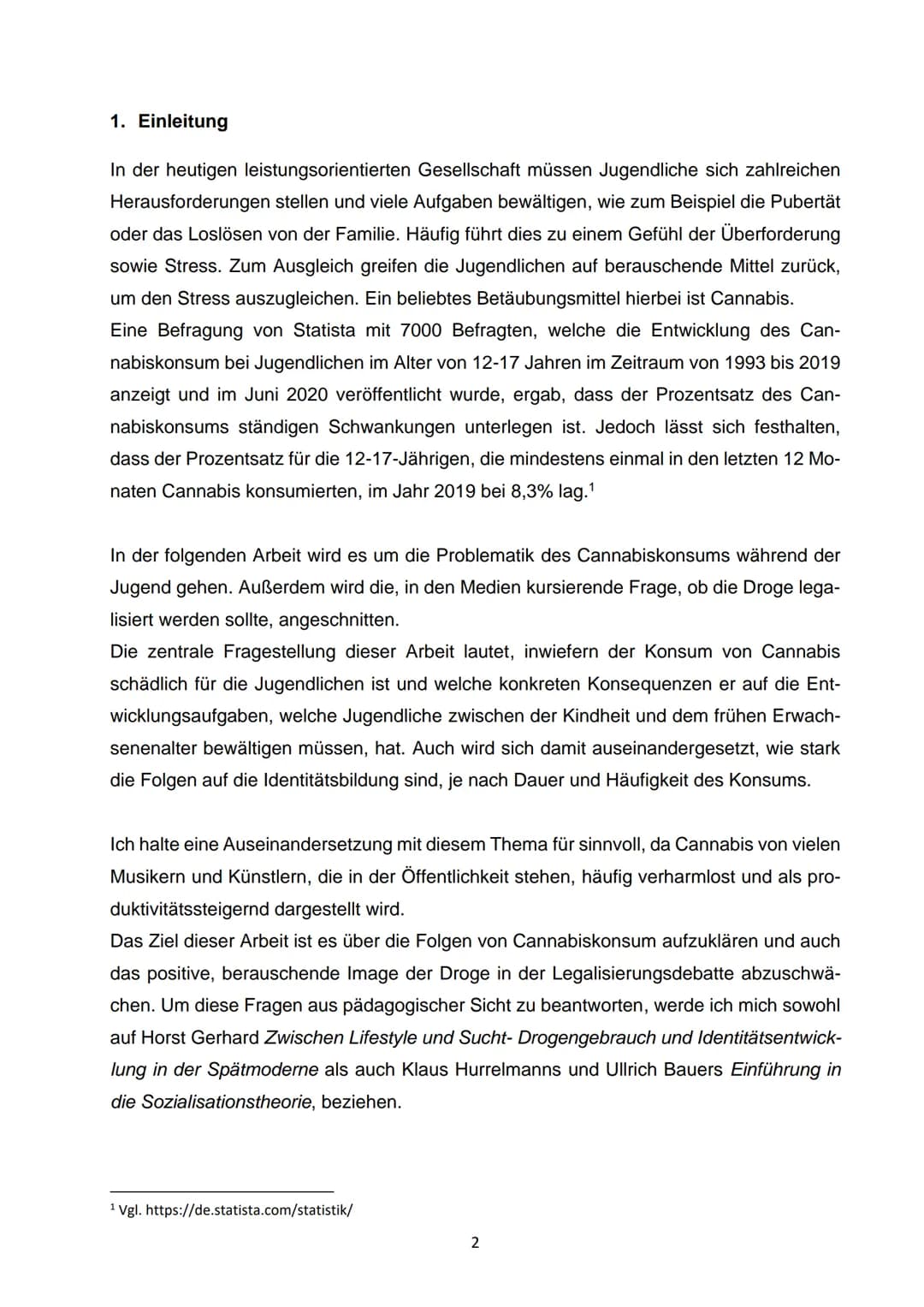 Inhalt
1. Einleitung........................................................................................................................