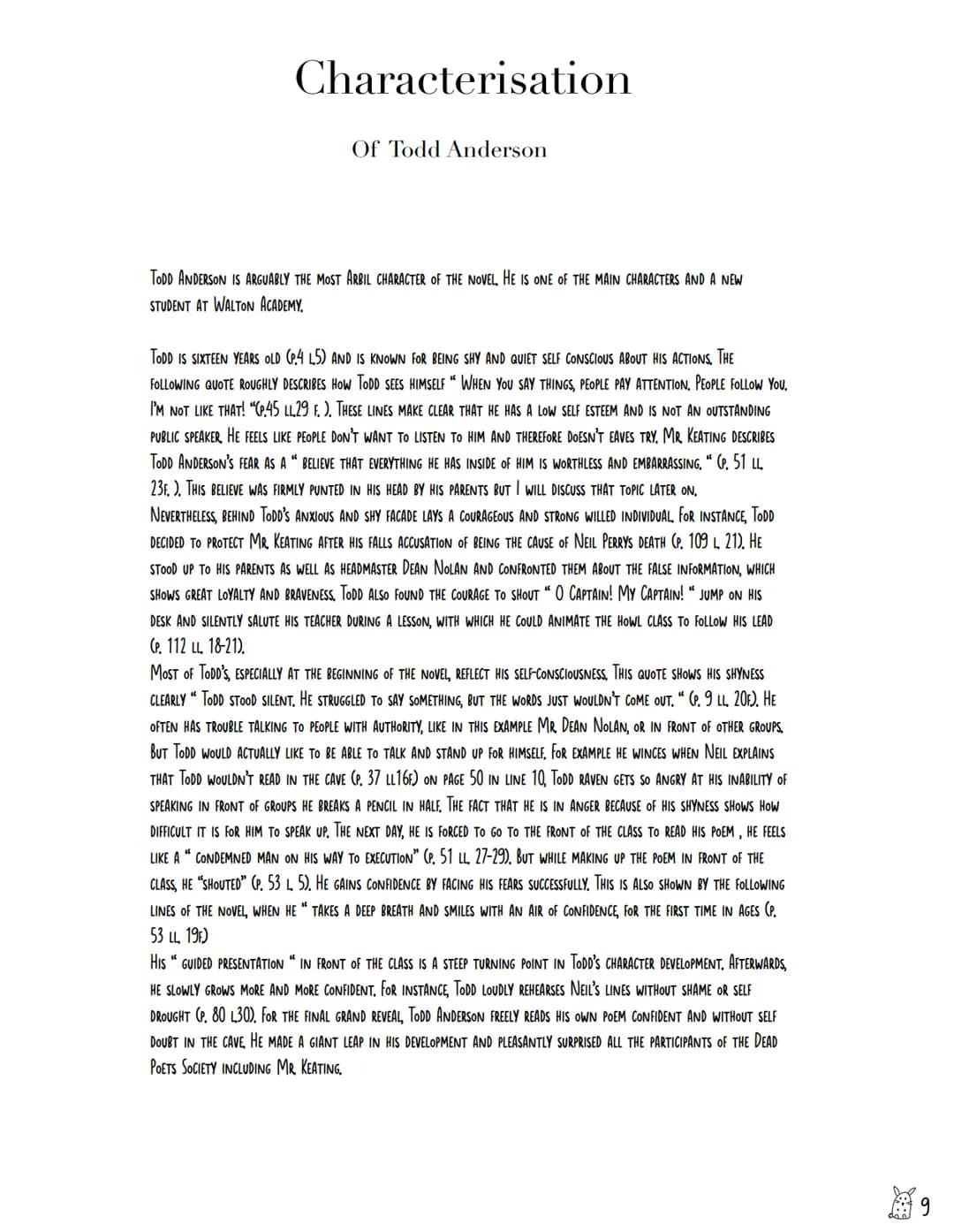 # DEAD POET SOCIETY 1989
Subject: English
Assignment: Reading log
Author: Diana Lütke Class: 11.2
Date of publication: 04.04.2022
1 # Table