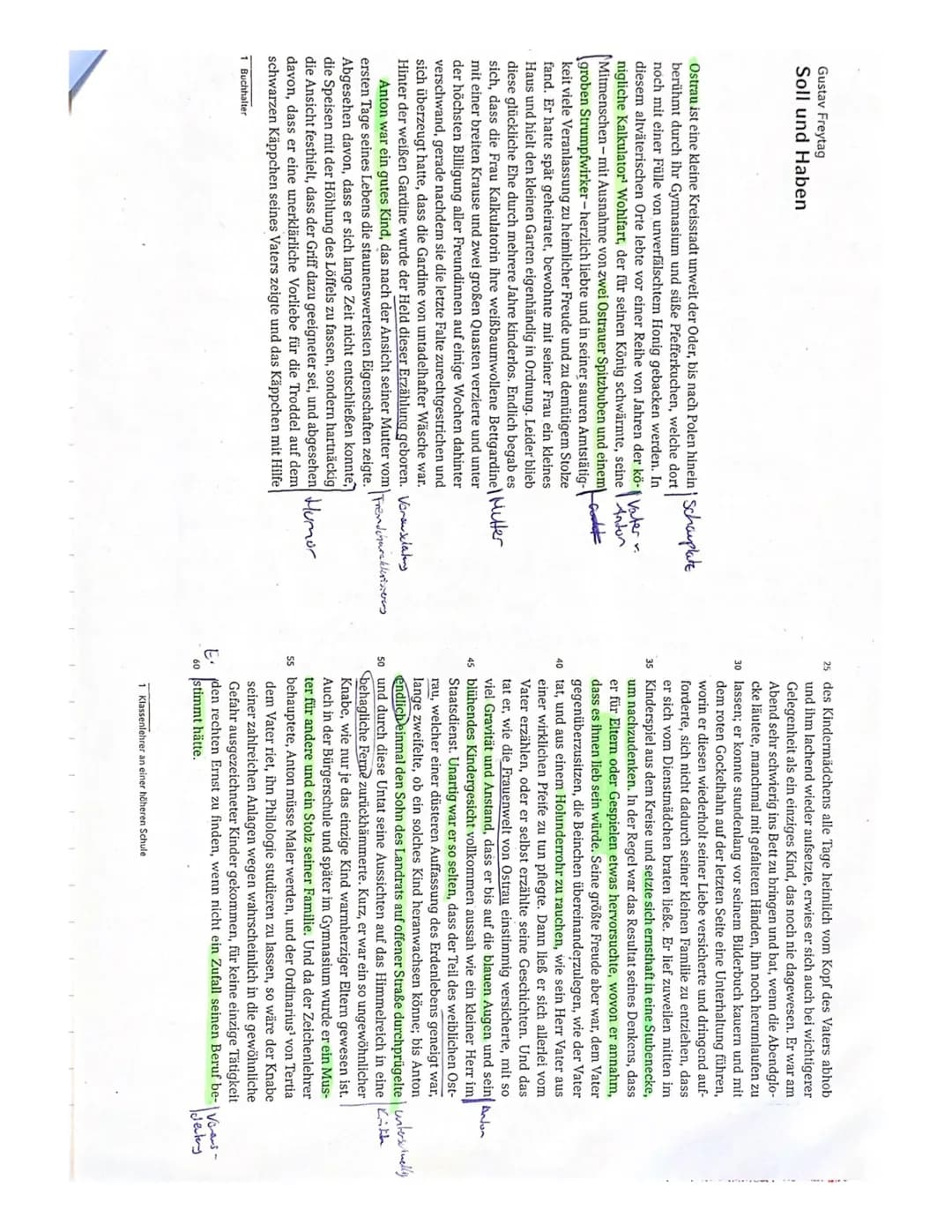 # Klausur Nr.2
Rahmenthema: Literatur und Sprache um 1900-neue Ausdrucksformen der
Epik
Analyse und Interpretation literarischer Texte
## A