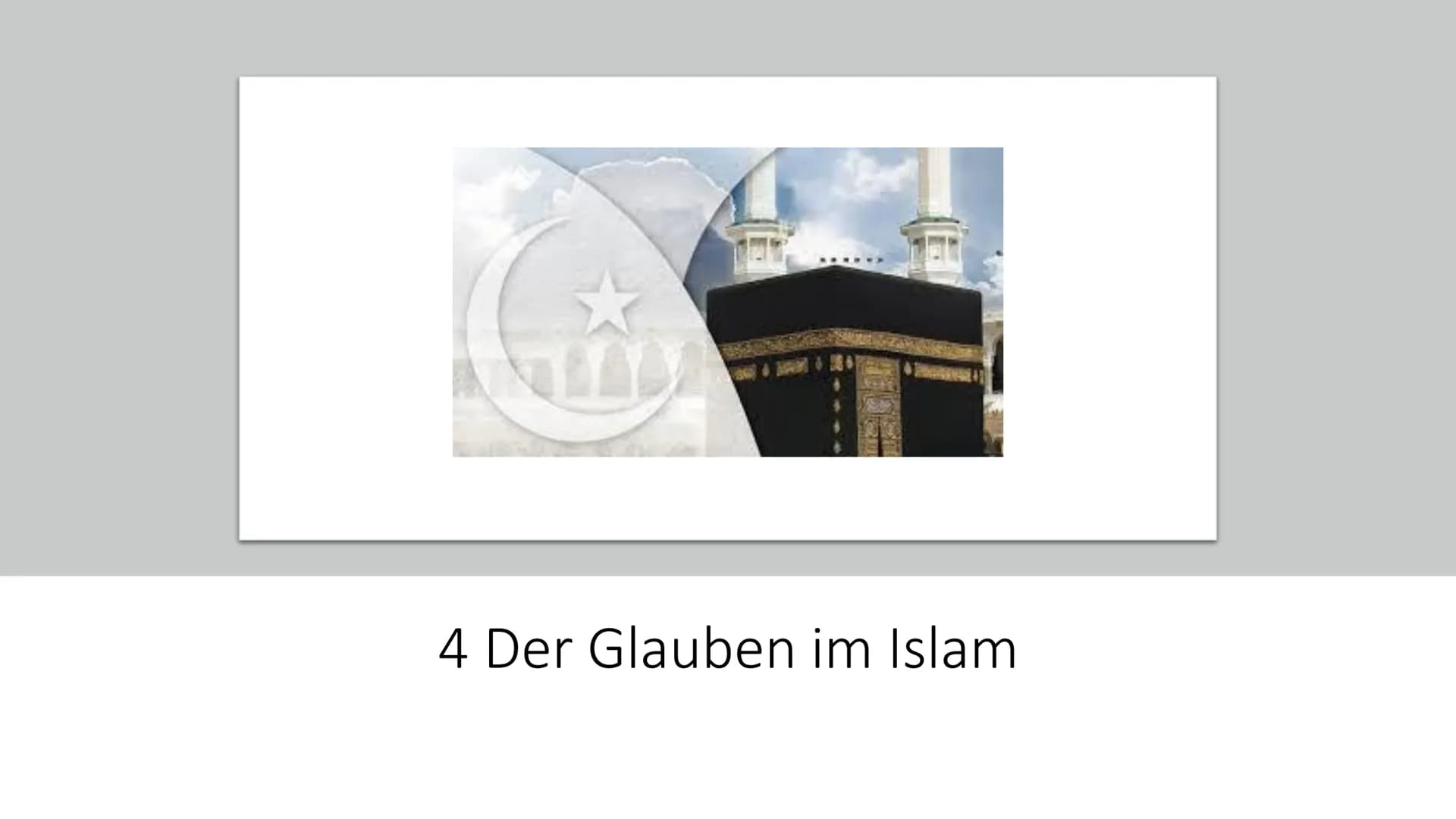 Der Islam # Gliederung
1. Begriffsbedeutung
2. Entstehung und Geschichte des Islams
2.1. Wichtige historische Daten
3. Geographische Ver
