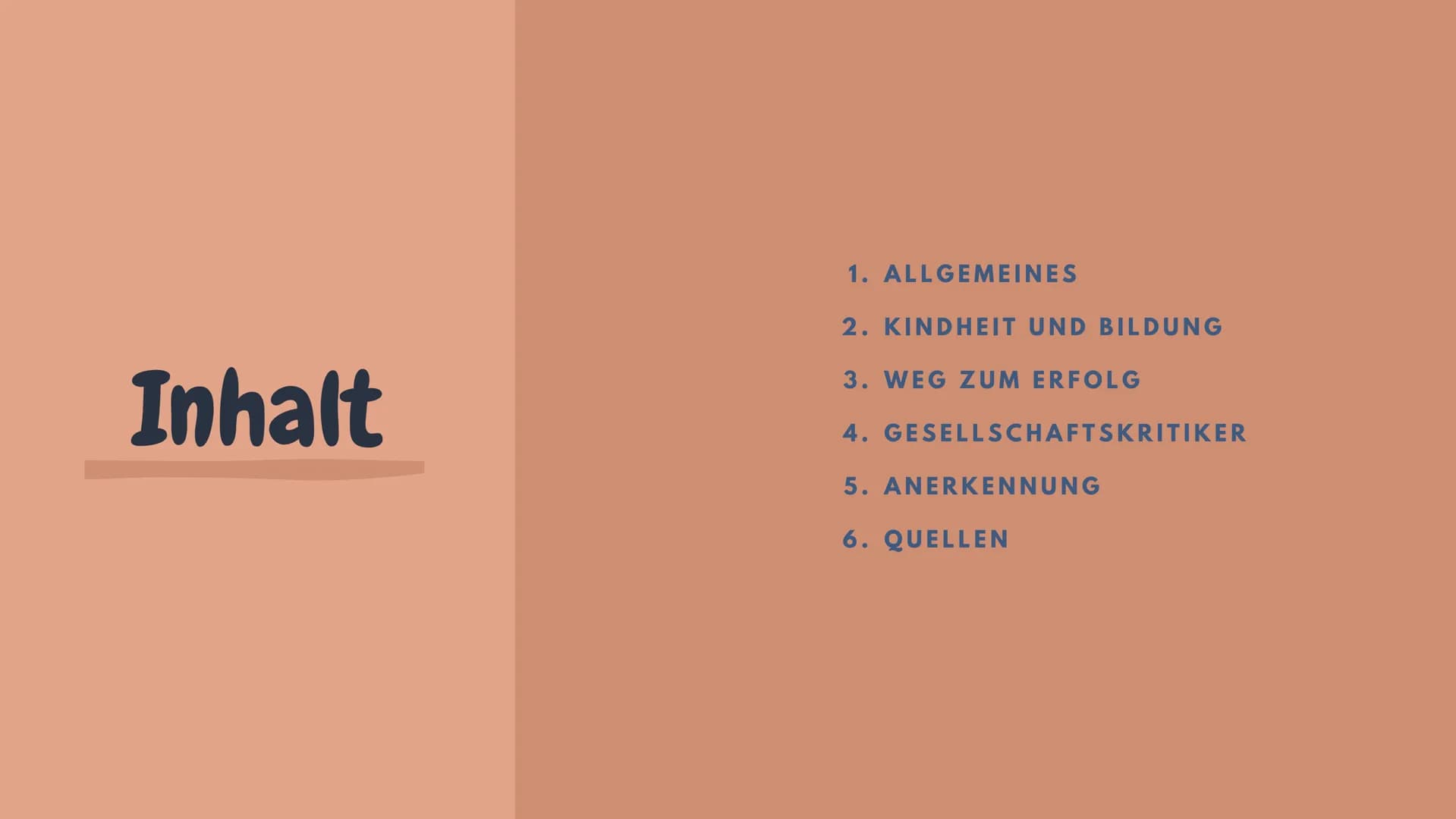 Gerhart
Hauptmann
VORTRAG VON JOHANNA KRAUSE Inhalt
1. ALLGEMEINES
2. KINDHEIT UND BILDUNG
3. WEG ZUM ERFOLG
4. GESELLSCHAFTSKRITIKER
5. AN