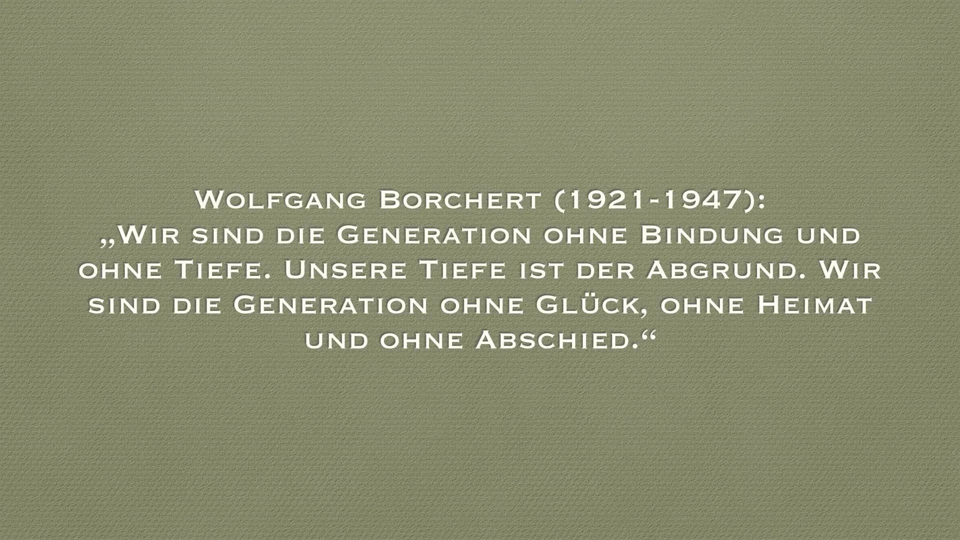 # Die Literatur in der BRD (1945-1989)
## Historischer Einblick:
- : Ende des Zweiten Weltkrieges mit der bedingungslosen Kapitulation Deut