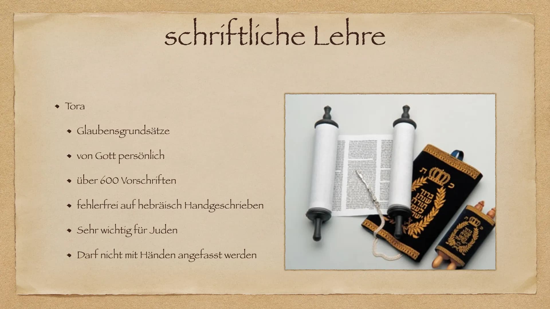 Das Judentum
von — & Sophie # Gliederung
* Gründer
* Entstehung
* Aus-/Verbreitung
* Lehre
* Herausforderungen
* Quellen Gründer
Abraham #