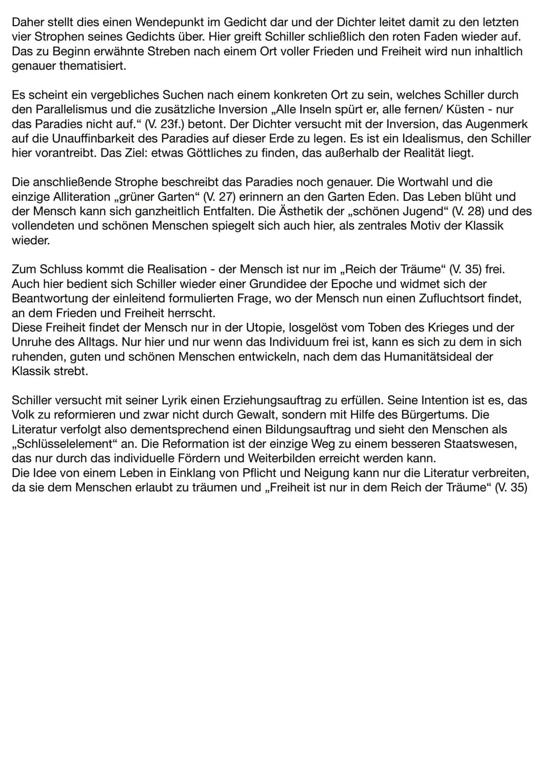 # Lernzettel: Gedicht analyse Weimarer Klassik
## Analyse und Interpretation:
- Einleitung:
- Aufhänger
- Autor
- Titel
Entstehungszei