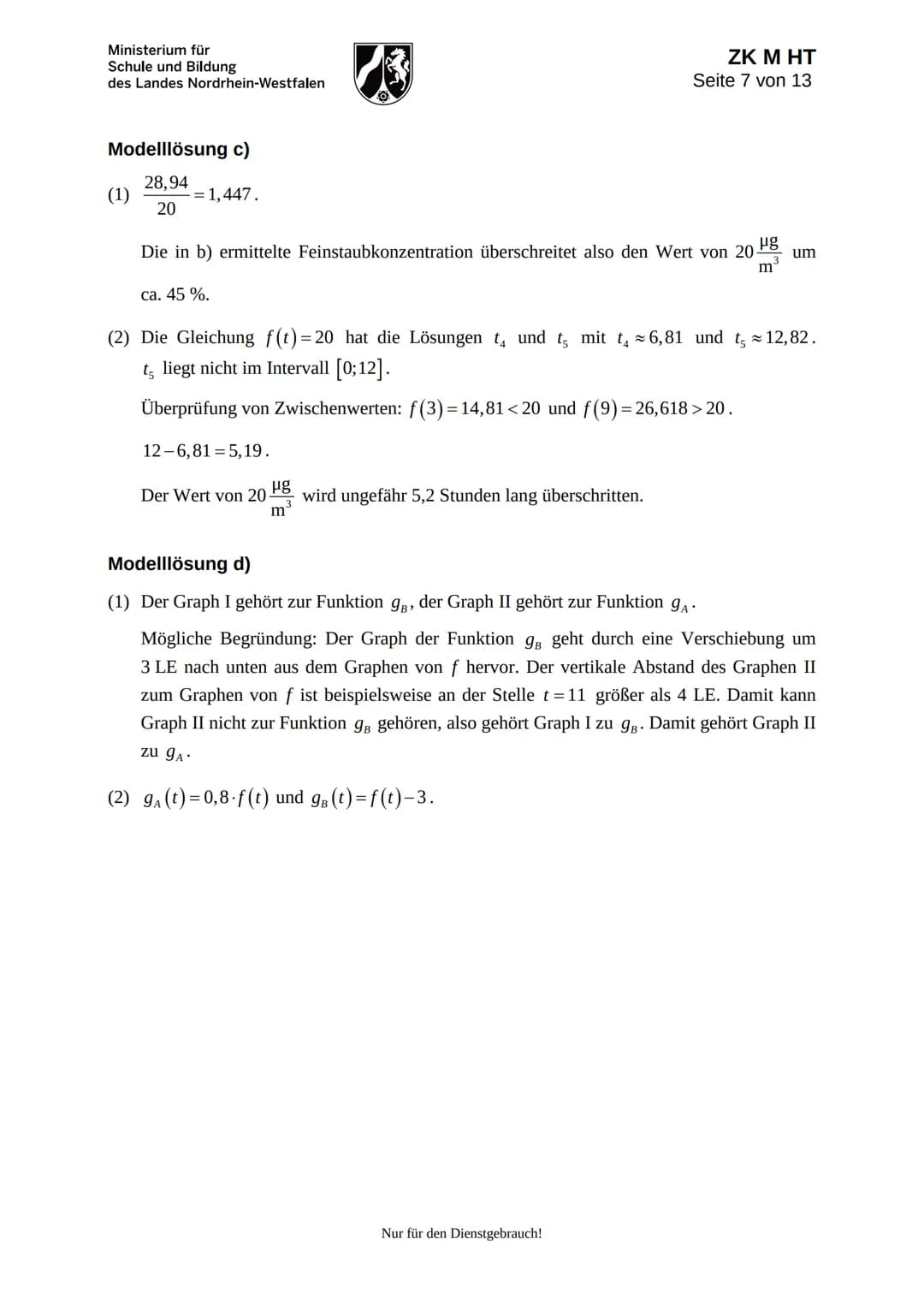 Ministerium für
Schule und Bildung
des Landes Nordrhein-Westfalen
ZK M HT
Seite 2 von 13
## 4. Bezüge zum Kernlehrplan und zu den Vorgaben