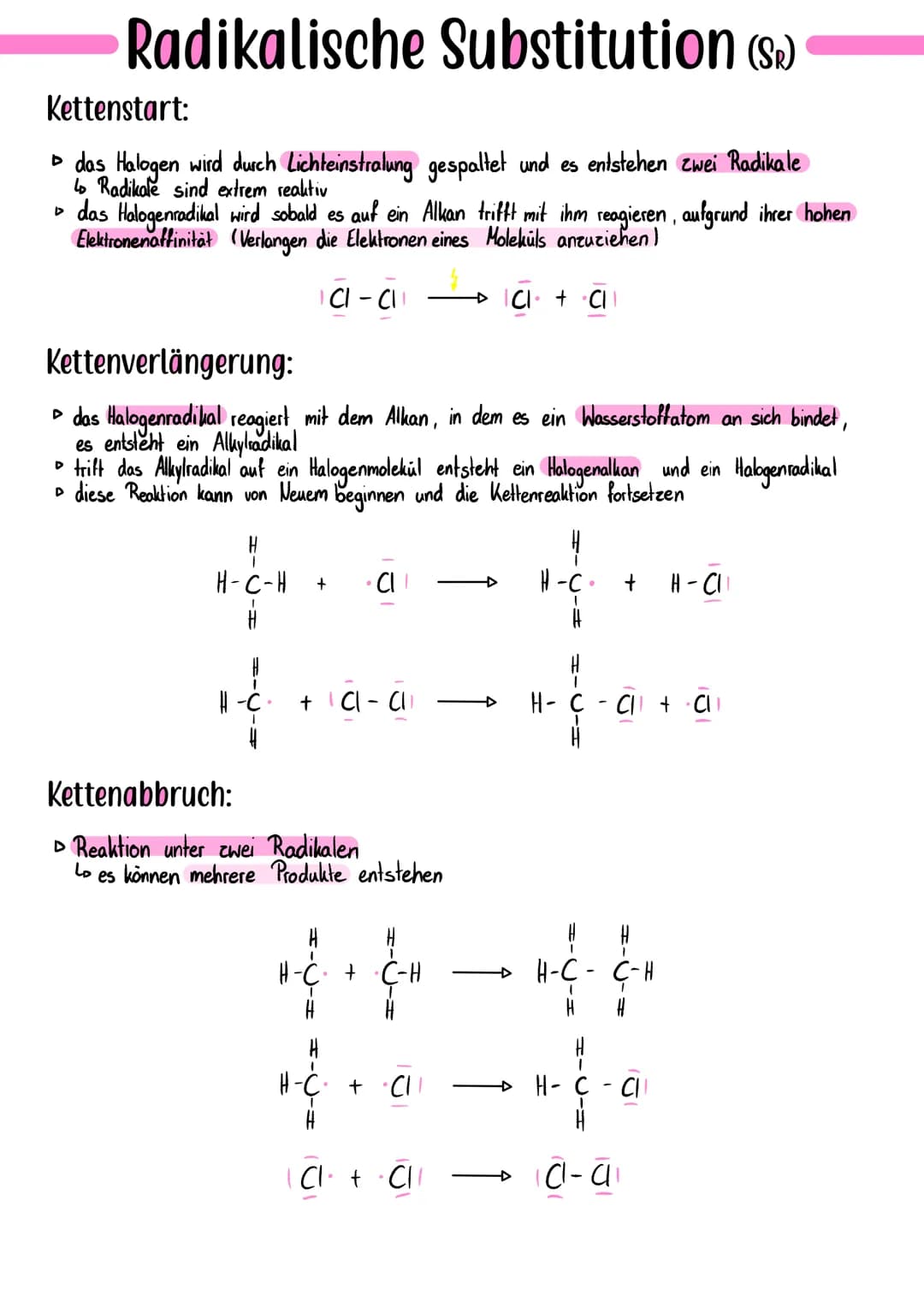 # Esterbildung
## 1. Protonierung der Säure:
- das Carbonyl-Sauerstoffatom wird protoniert, es bilden sich sofort mesomere Grenzzustände
-