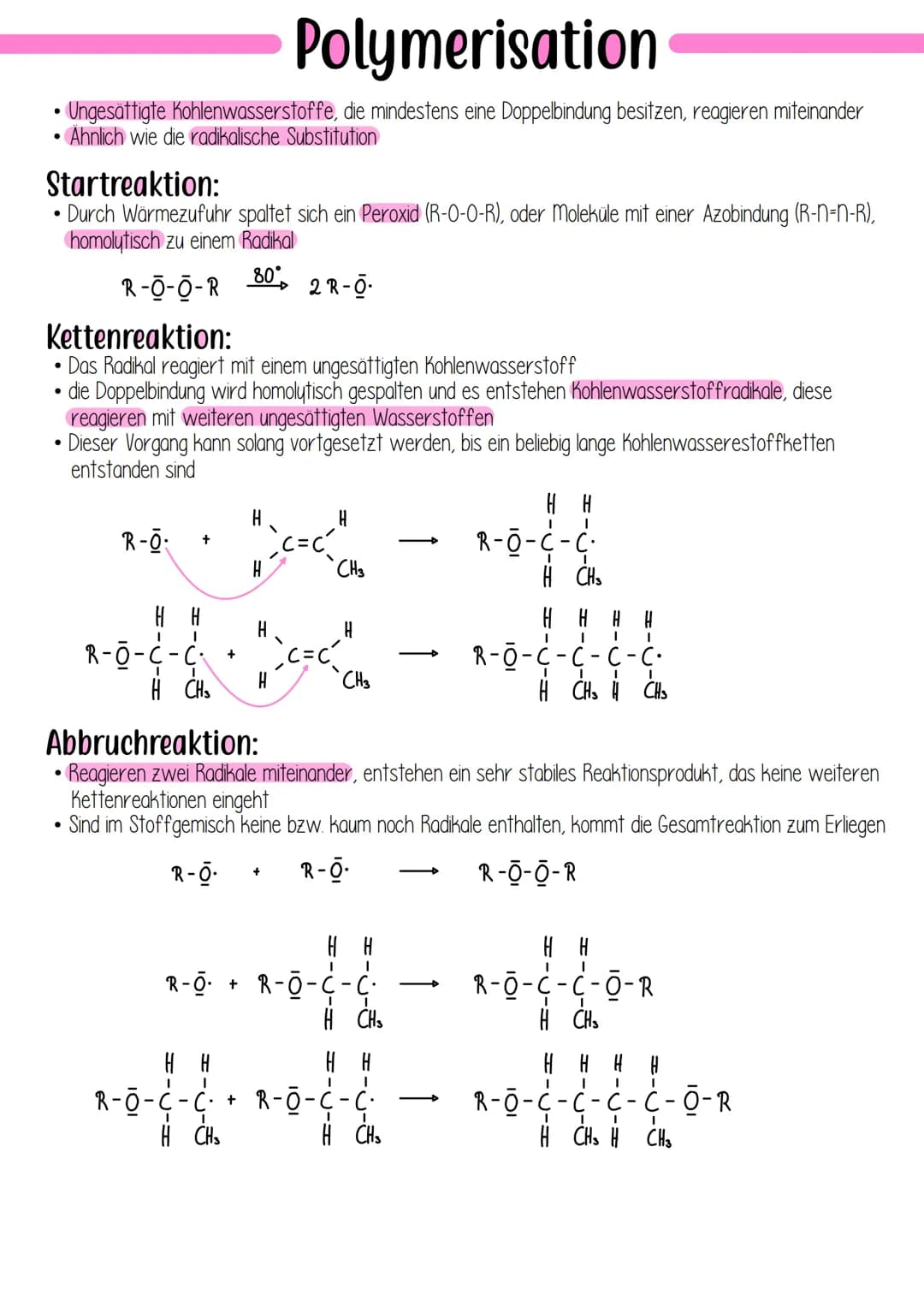 # Esterbildung
## 1. Protonierung der Säure:
- das Carbonyl-Sauerstoffatom wird protoniert, es bilden sich sofort mesomere Grenzzustände
-