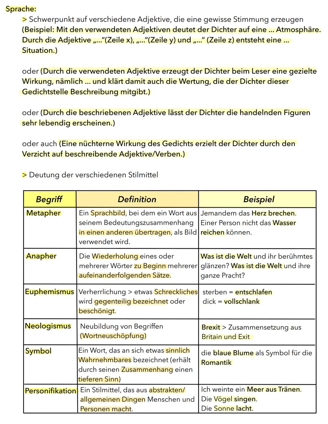 de
Q1
# Gedichtinterpretation
## Einleitung:
In der Einleitung nennst du **Autor**, **Titel**, **Gedichtart** und das Entstehungsdatum.
Geg