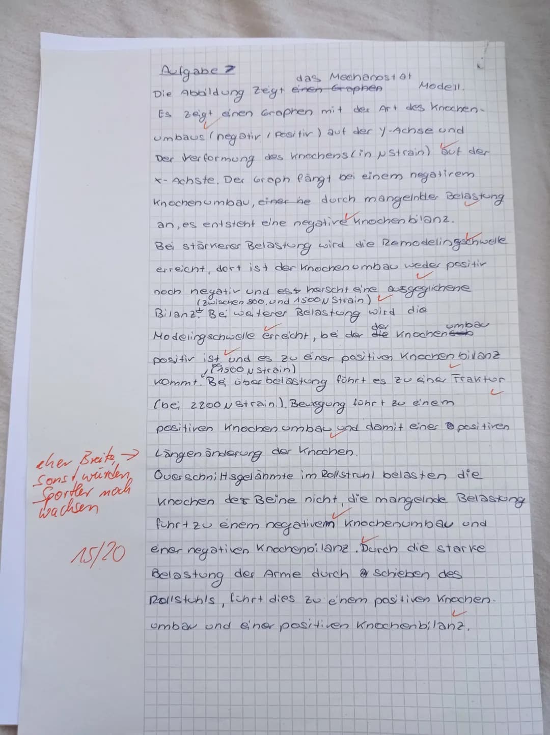 Knorpel
Durch
Aufgabe 5
Weißes Fettgewebe besitzt wenige Lipidtropfen, welche
von keiner Membran umgeben sind. Braunes hingegen
besitzt viel