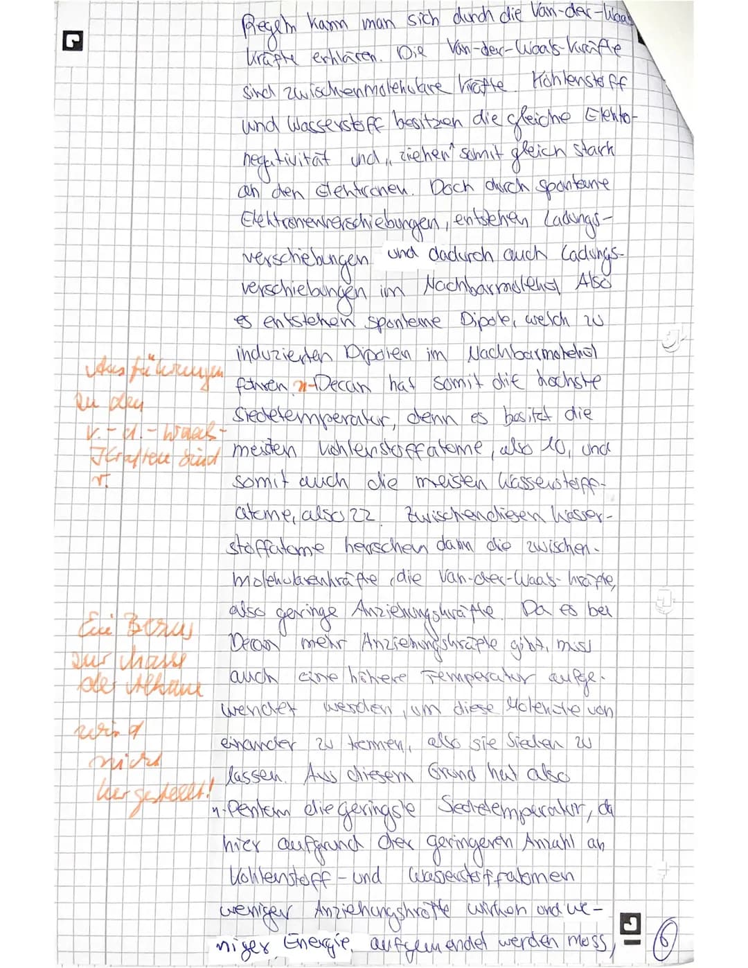 # Aufgaben:
1. Qualitativer Nachweis
Propan, ein Gas, das u. a. in Campingkochern vorkommt, soll darauf überprüft
werden, ob es zu den organ