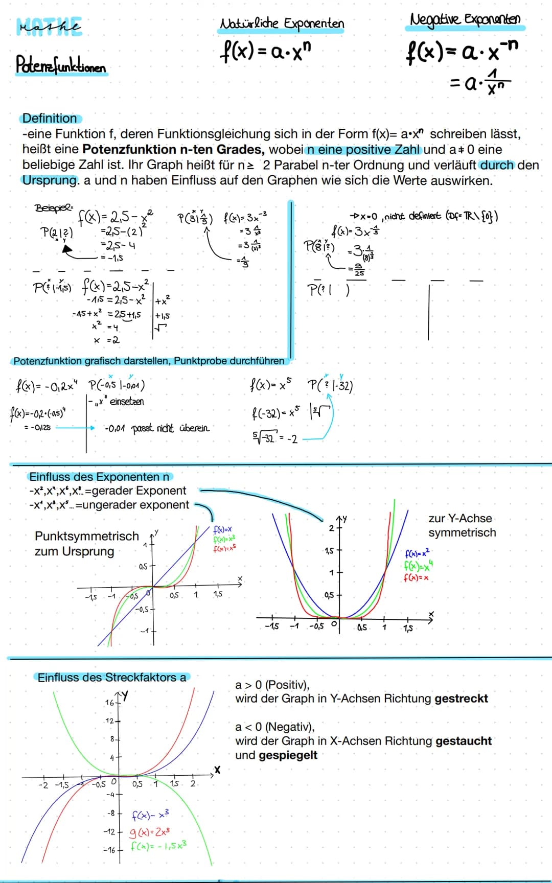# Mathe
## Funktionen
S32-33+ Auf. S.34-35
### Definition:
- Eine Funktion f ist eine Zuordnung, die jedem Element x der Definitionsmenge