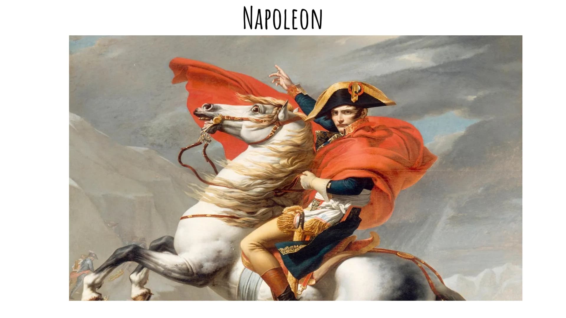 # Napoleon
## Wer war Napoleon?
Name: Napoleon Bonarparte
geboren: 15. August 1769 (ajaccio)
gestorben: 5.Mai 1821 (nahe Südatlantik)
Famili