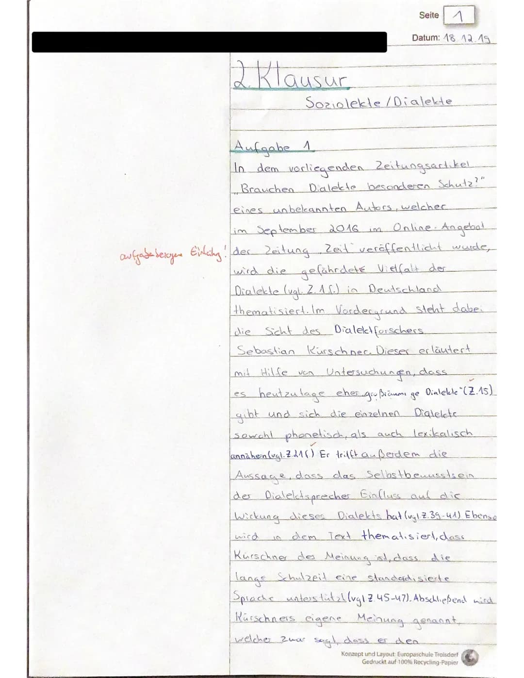 <p>Soziolekte und Dialekte im Deutschen sind verschiedene Sprachvarietäten, die sich in ihrer Verwendung und sozialen Bedeutung unterscheid