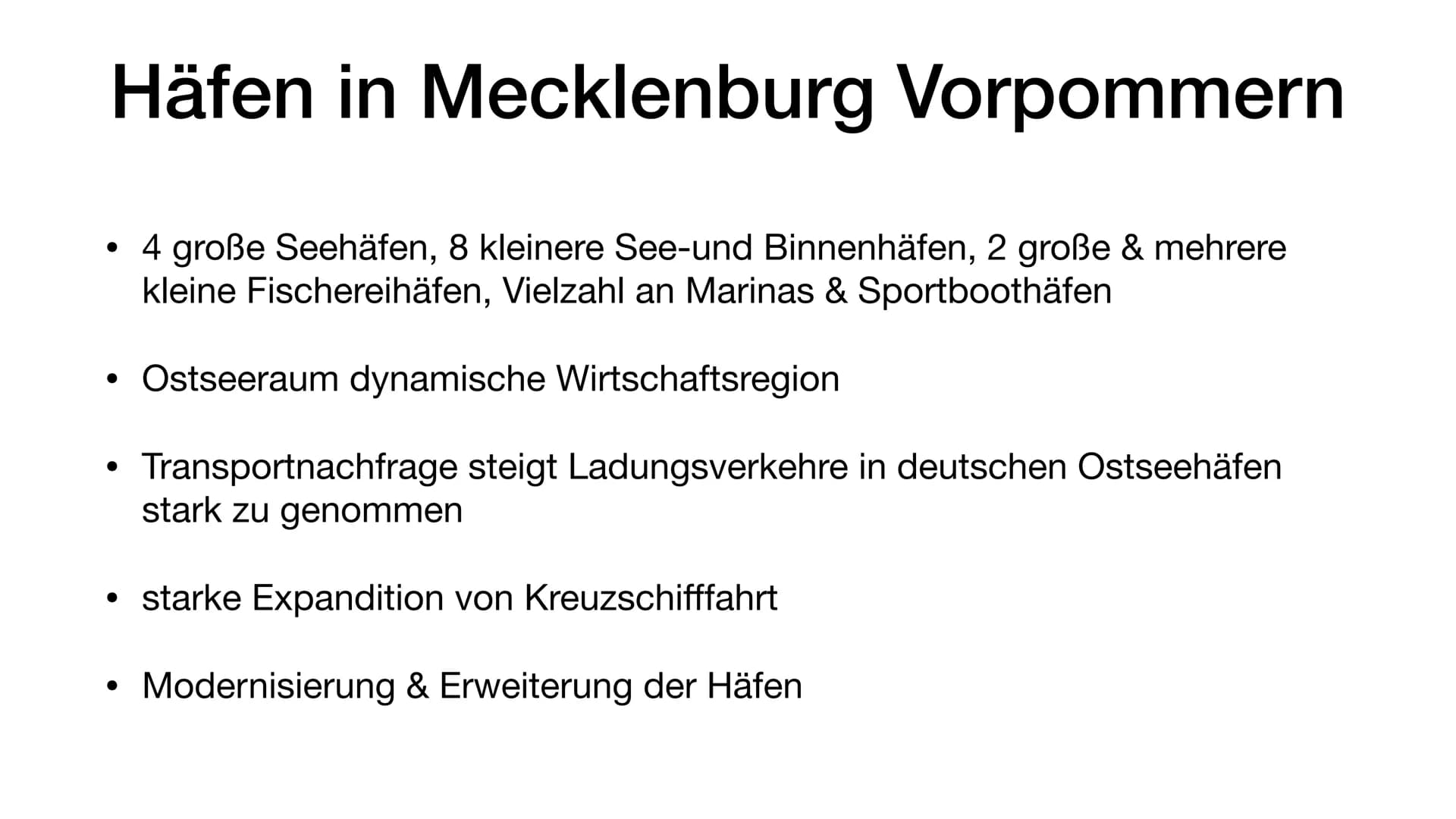 Mecklenburg Vorpommern im Wandel
Eine Präsentation von Emely Plaßhenrich # Gliederung
* Industrielle Entwicklung von 1850 bis 1945
* Industr