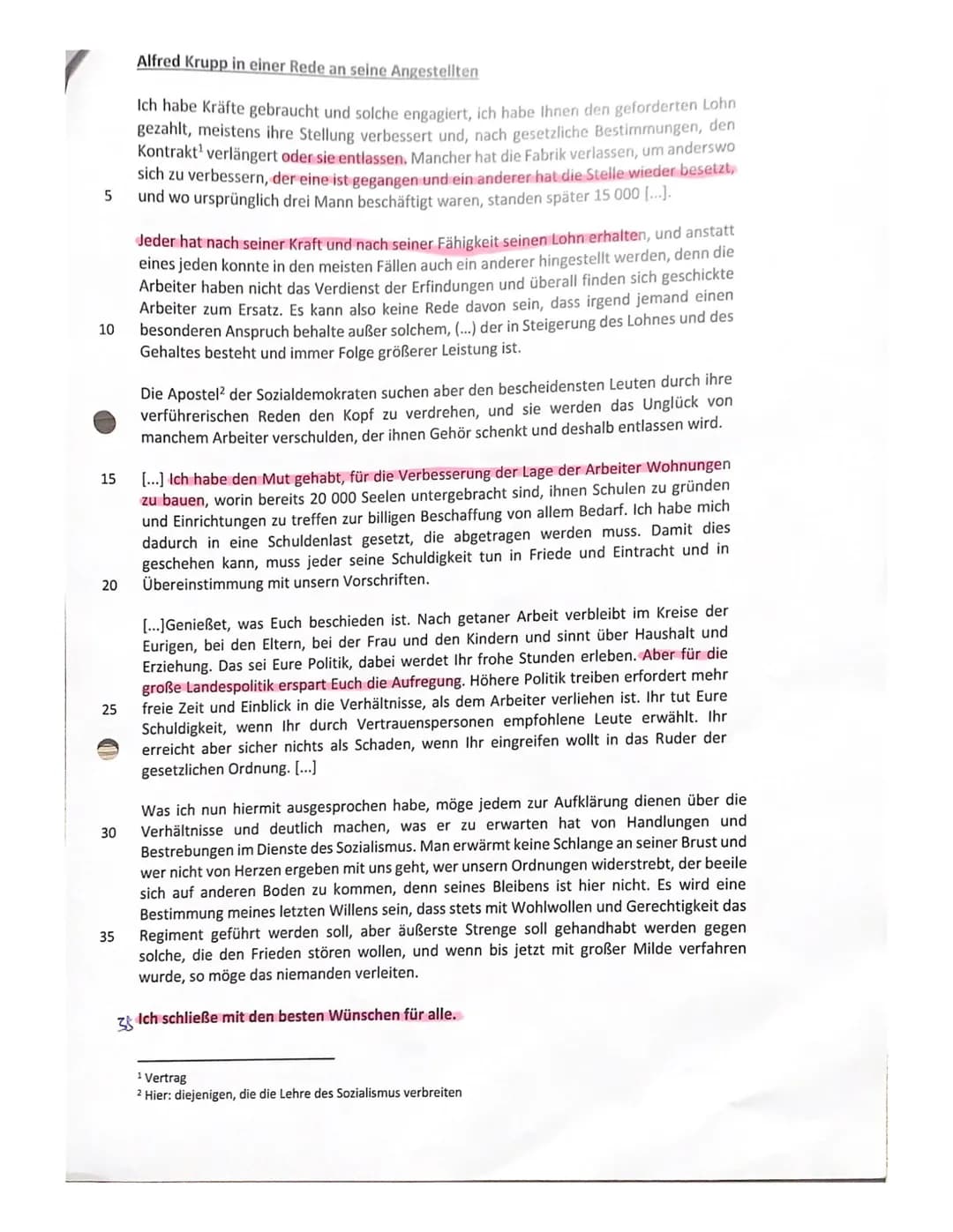 ## 2. Klausur 2020/21
### Geschichte, Grundkurs
### Aufgabenstellung:
Interpretieren Sie die Quelle, indem Sie...
1. sie analysieren, (26