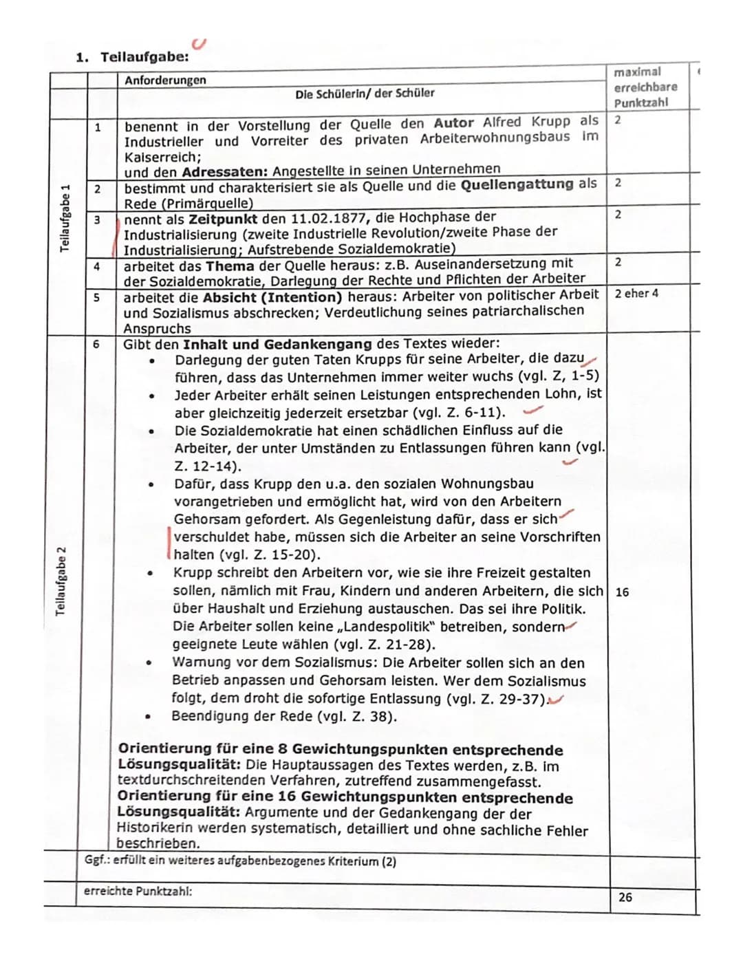 ## 2. Klausur 2020/21
### Geschichte, Grundkurs
### Aufgabenstellung:
Interpretieren Sie die Quelle, indem Sie...
1. sie analysieren, (26
