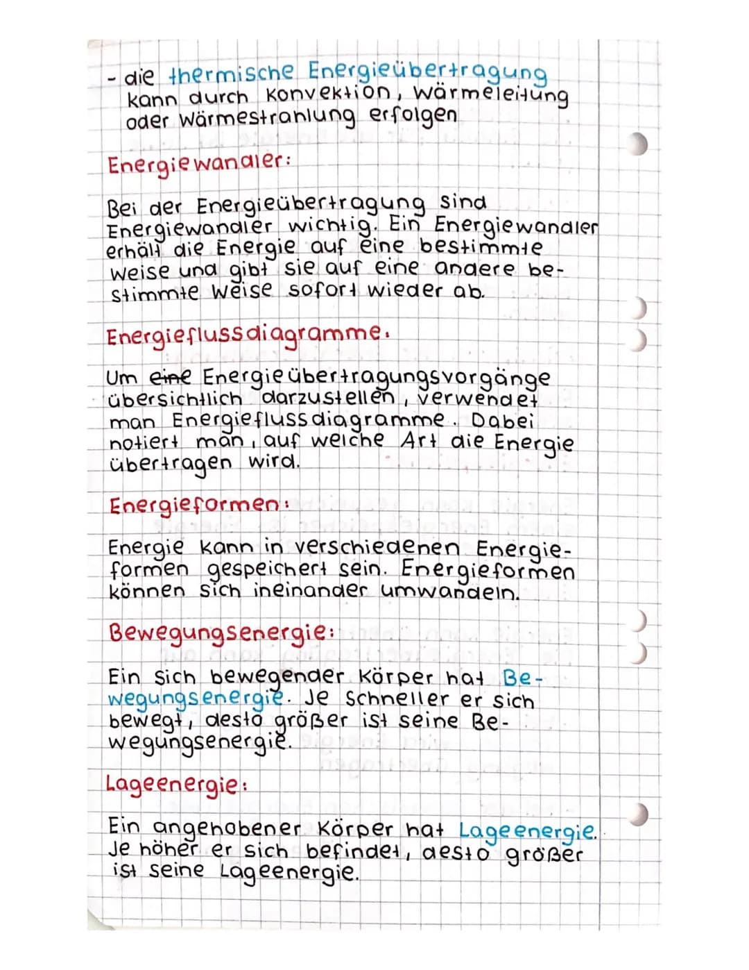 # Physik KA A
Die Energie wird mit E bezeichnet.
Die Einheit für die Energie ist Joule
$(=1J)$
## Goldene Regel der Mechanik
Wenn eine Energ