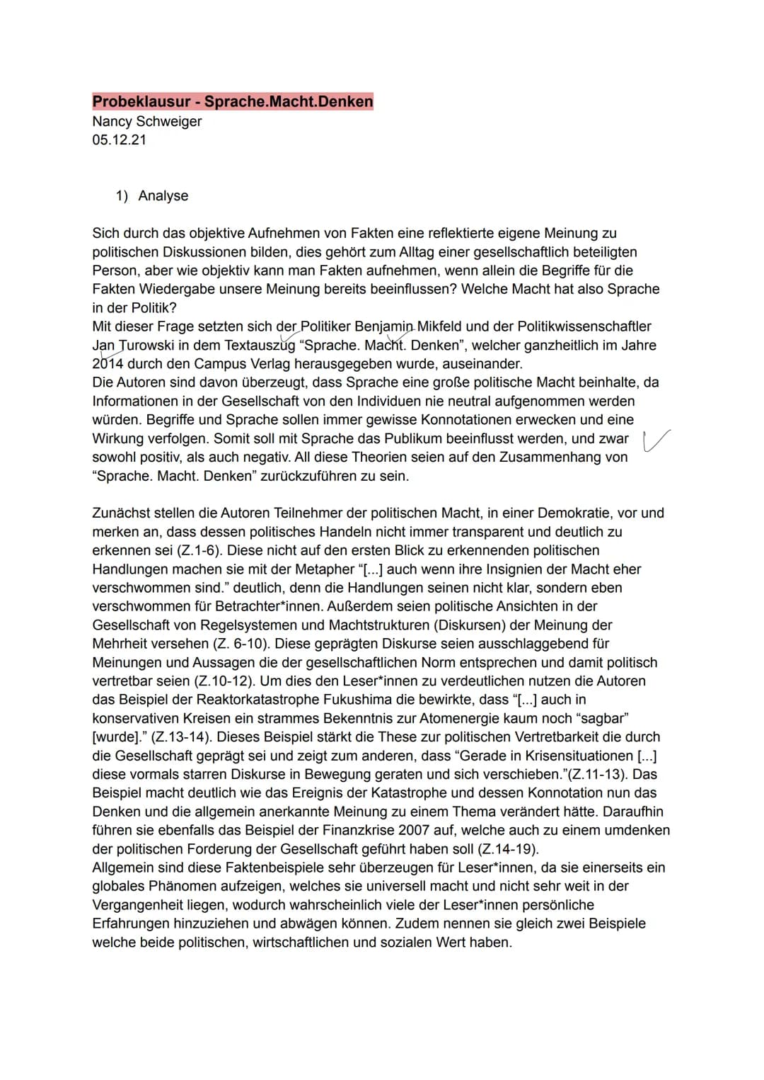 # Die verschiedenen
## Vertreter
Die Beziehung von Sprache, Denken und Wirklichkeit stellen ein Problemfeld dar, dass seit der Antike zum Na