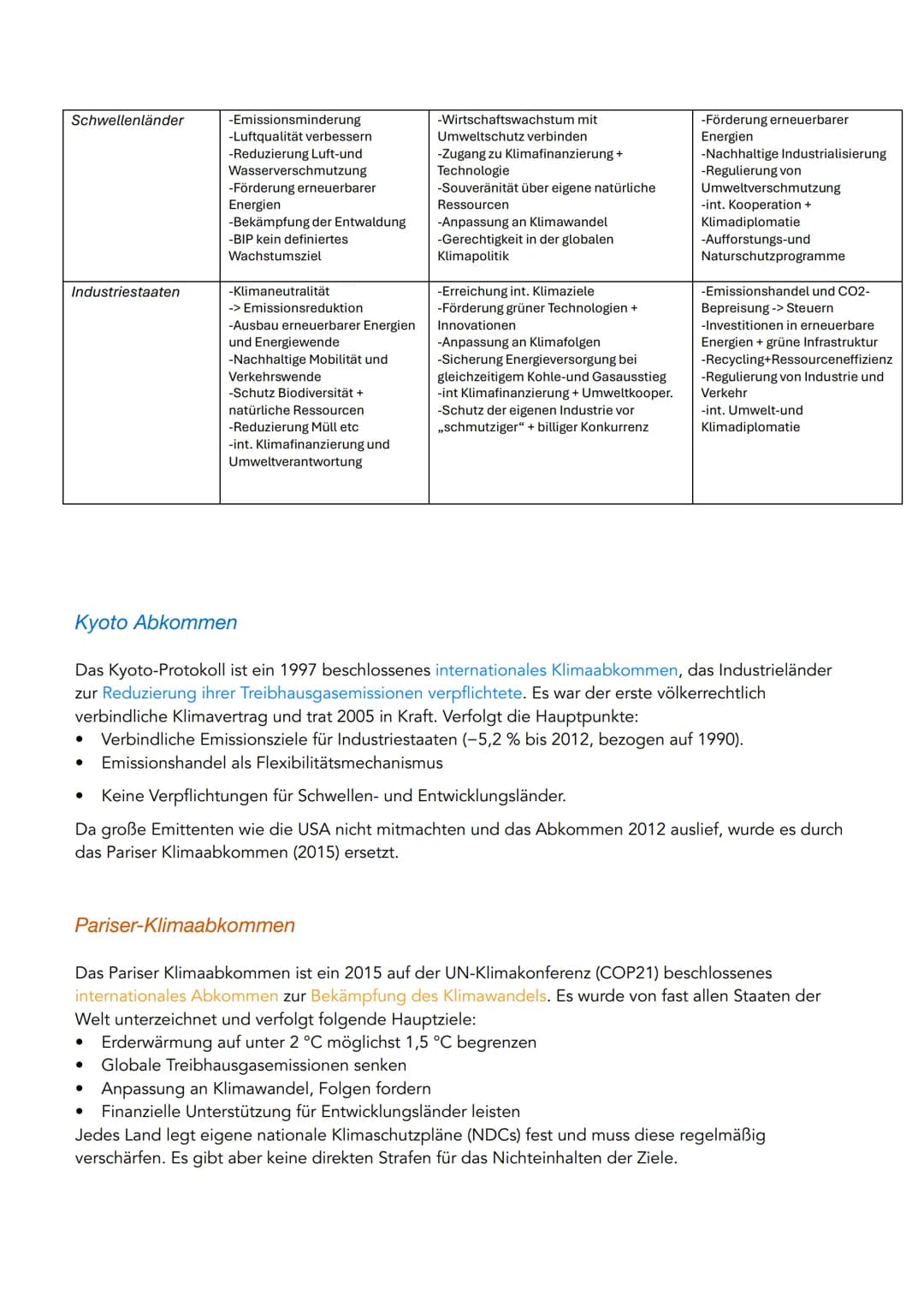 # Wechselwirkungen globaler ökonomischer und ökologischer Herausforderungen (Schwerpunkt Klimawandel)
## Ressourcenknappheit und steigende
