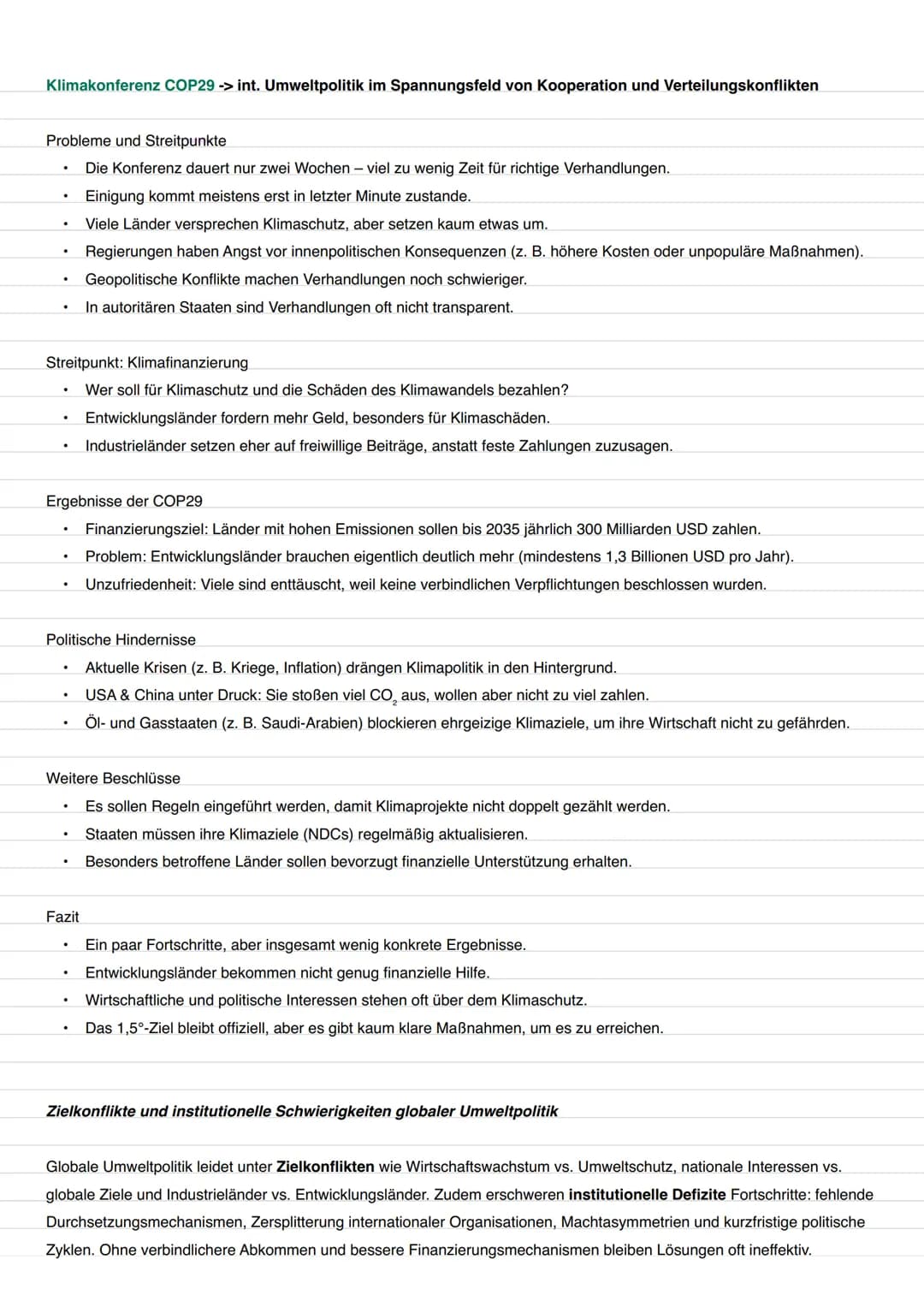 # Wechselwirkungen globaler ökonomischer und ökologischer Herausforderungen (Schwerpunkt Klimawandel)
## Ressourcenknappheit und steigende