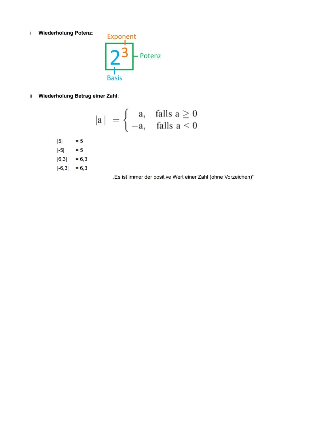 # Quadratische Funktionen - Zusammenfassung
**$f(x) = x^2$**
Normalparabel
= Schaubild der einfachsten quadratischen Funktion
Sie ist achse