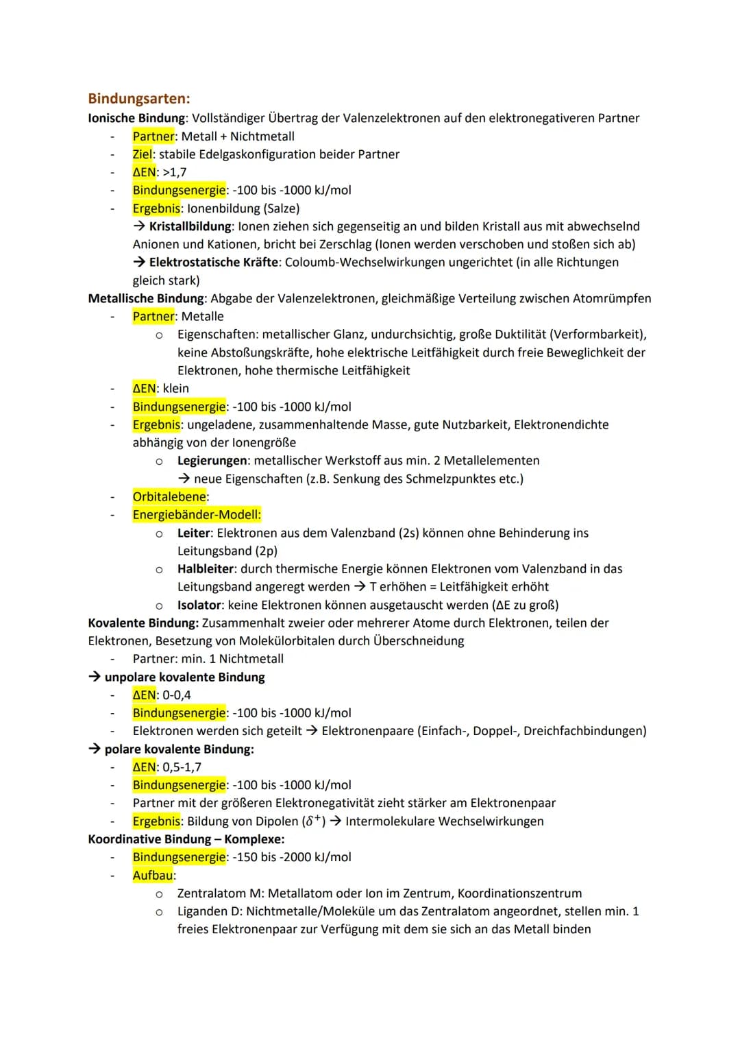 # Lernzettel Allgemeine Chemie 1. Semester
## Atome:
Atom: besteht aus Atomkern (Protonen, Neutronen) und Atomhülle (Elektronen)
Element: ch