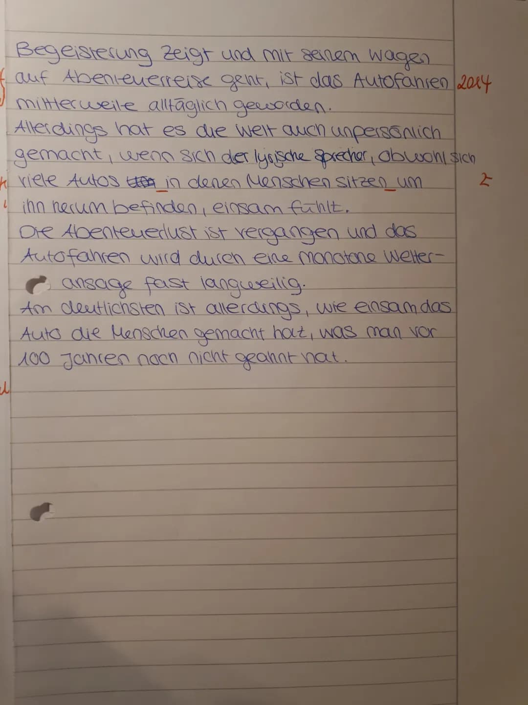 J1 D
14. Februar 2020
Klausur Nr.2
II. Gedichtvergleich: Interpretieren und vergleichen Sie die beiden Gedichte.
abgehackle sprach
expressio