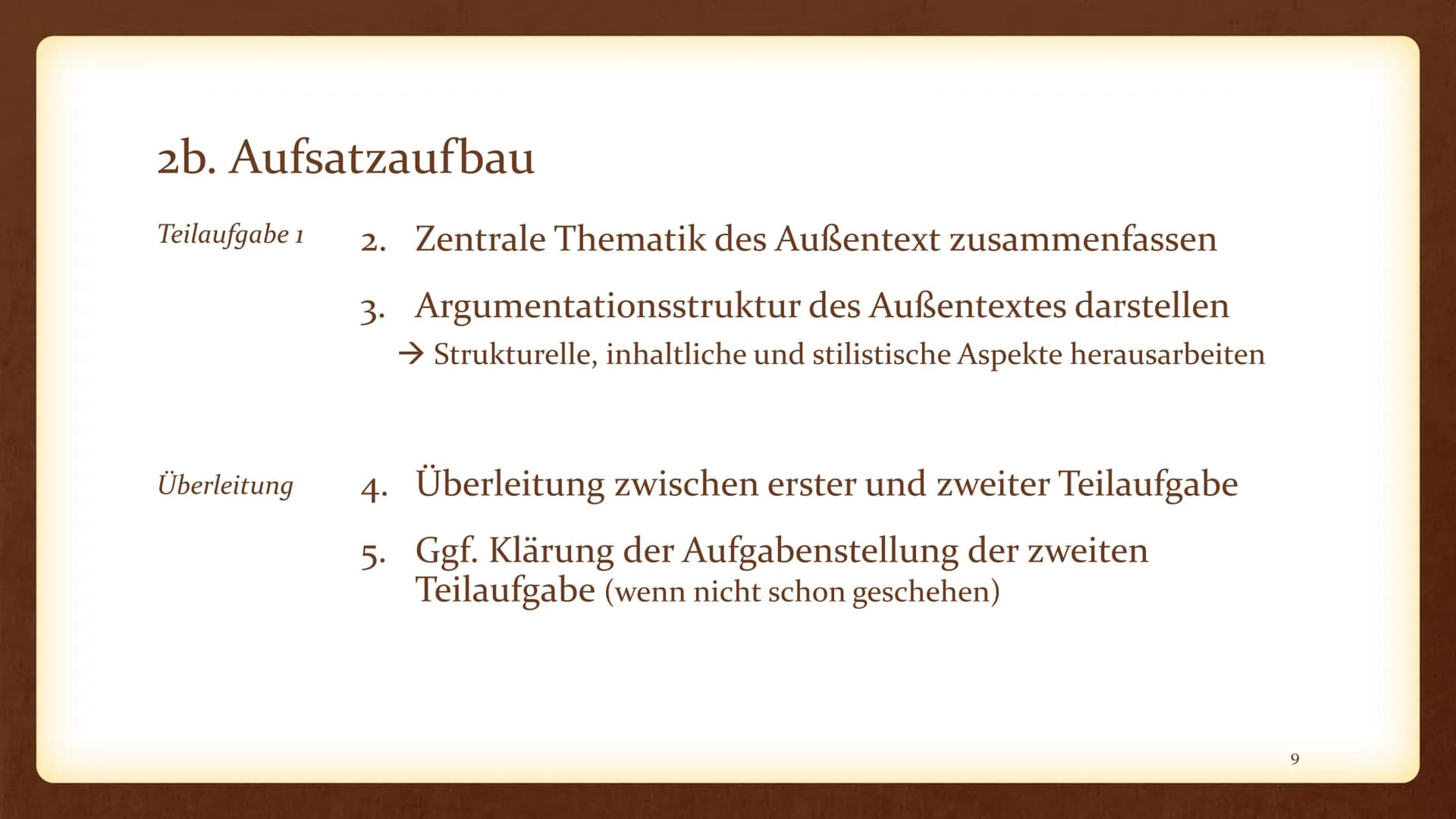 Aufgabe IA: „Erörterung eines
literarischen Textes“
Julia Reichle – 17.03.2021 # Gliederung
1. Aufgabenstellung
a. Aufgabenstellung