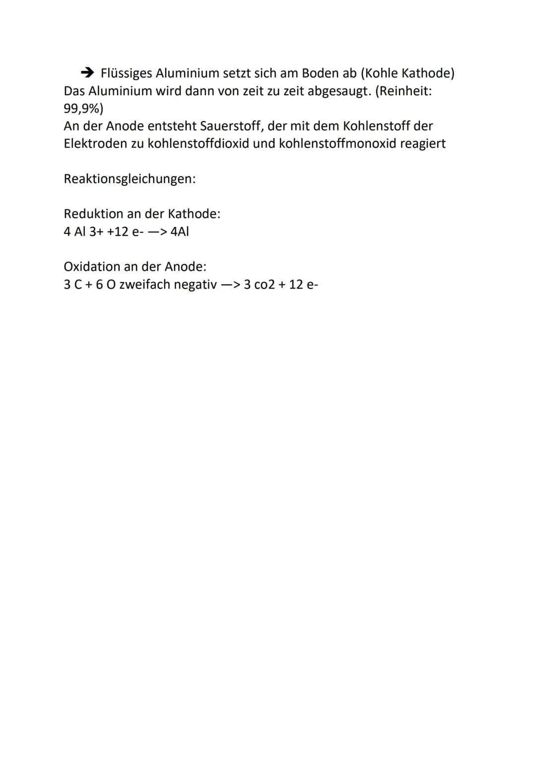 CH13
# Die Elektrolyse
## Definition:
„Unter Elektrolyse (griechisch mittels Elektrizität trennen") versteht man eine
Aufspaltung einer che