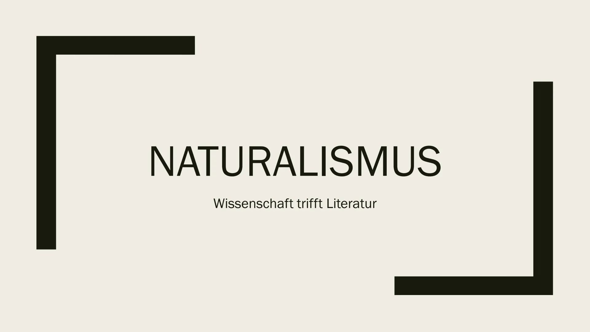 Das größte Maul und das
kleinste Hirn, wohnen meist
unter derselben Stirn.
~Arno Holz (1863-1929) NATURALISMUS
Wissenschaft trifft Literatu