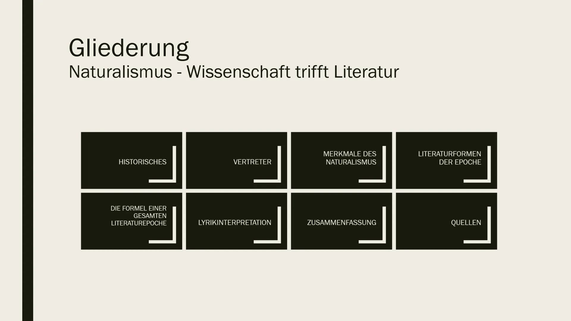 Das größte Maul und das
kleinste Hirn, wohnen meist
unter derselben Stirn.
~Arno Holz (1863-1929) NATURALISMUS
Wissenschaft trifft Literatu