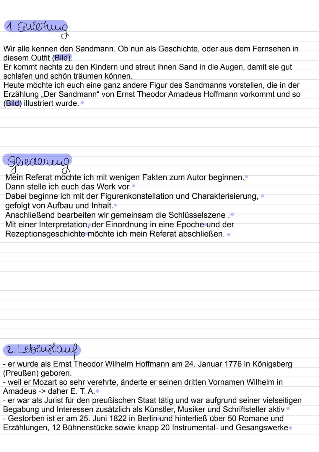 # 1 Einleitung
Wir alle kennen den Sandmann. Ob nun als Geschichte, oder aus dem Fernsehen in diesem Outfit (Bild).
Er kommt nachts zu den K