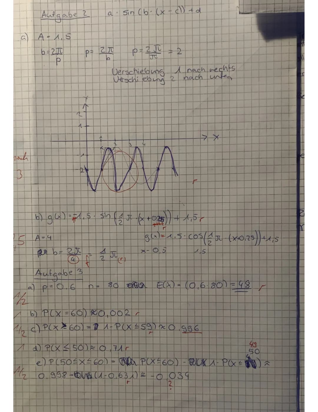 Skizze
$y$
$1/2$
passt nicht zu
deinen Ergebnissen
$x$ thalor
Der Trafikant
# Klassenarbeit Nr. 3
sin
-Cos
sin
Aufgabe 1
$f(x) = x^4 - 3x