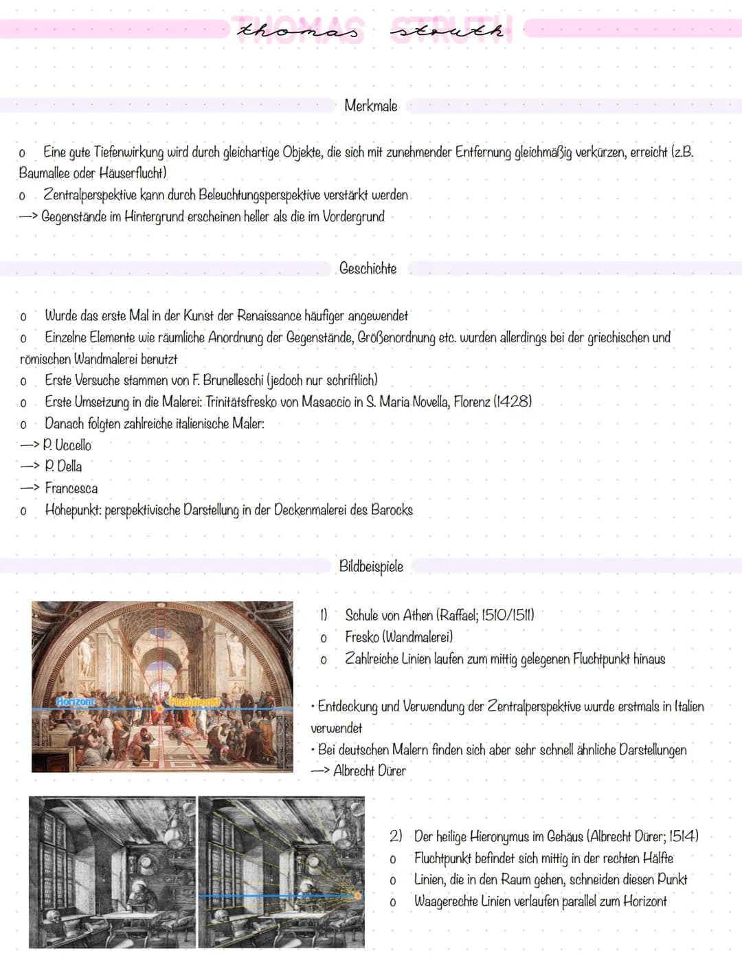 thomas
stouth
## Struths Methode
- Struths nahm als seine Vorlage die Fotografien und begeisterte sich für Details in den Stadtlandschafts