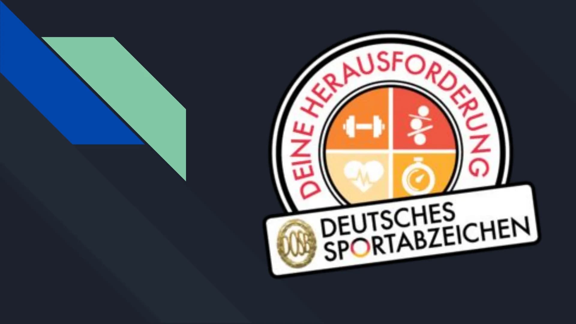 DEINE HERAUSFORDERUNG
DOSB DEUTSCHES
SPORTABZEICHEN # Inhalt
* Allgemeines
* Geschichte
* Leistungsanforderungen
* häufige Fehler und Lösung