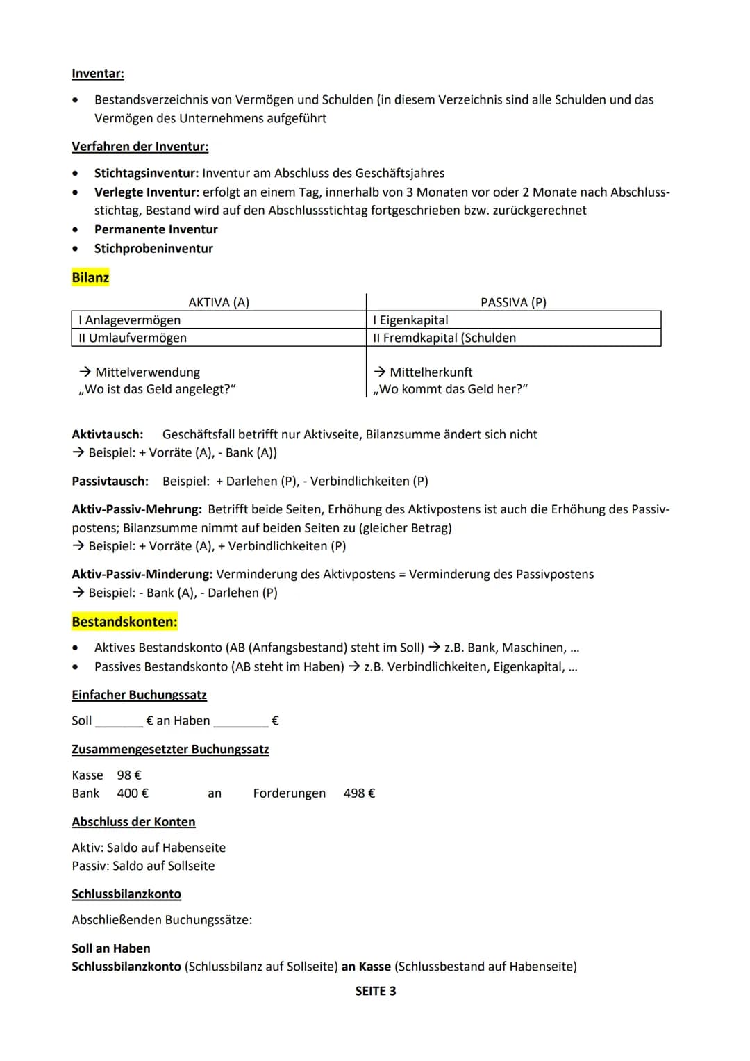 # Skript Buchführung Teil I - Einführung
## Rechnungswesen
### Aufgabe / Wozu dient es:
- Erfassung der (durch die Produktion bedingten)