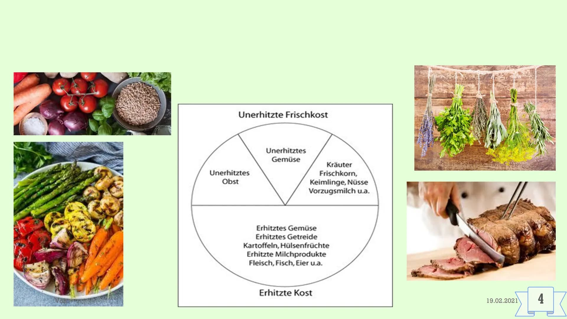 # Lebensmittelqualität
19.02.2021
# Lebensmittelqualität
Anhand von Kindernahrung
## Vollwertige Ernährung:
* Bezieht sich auf die Bereich