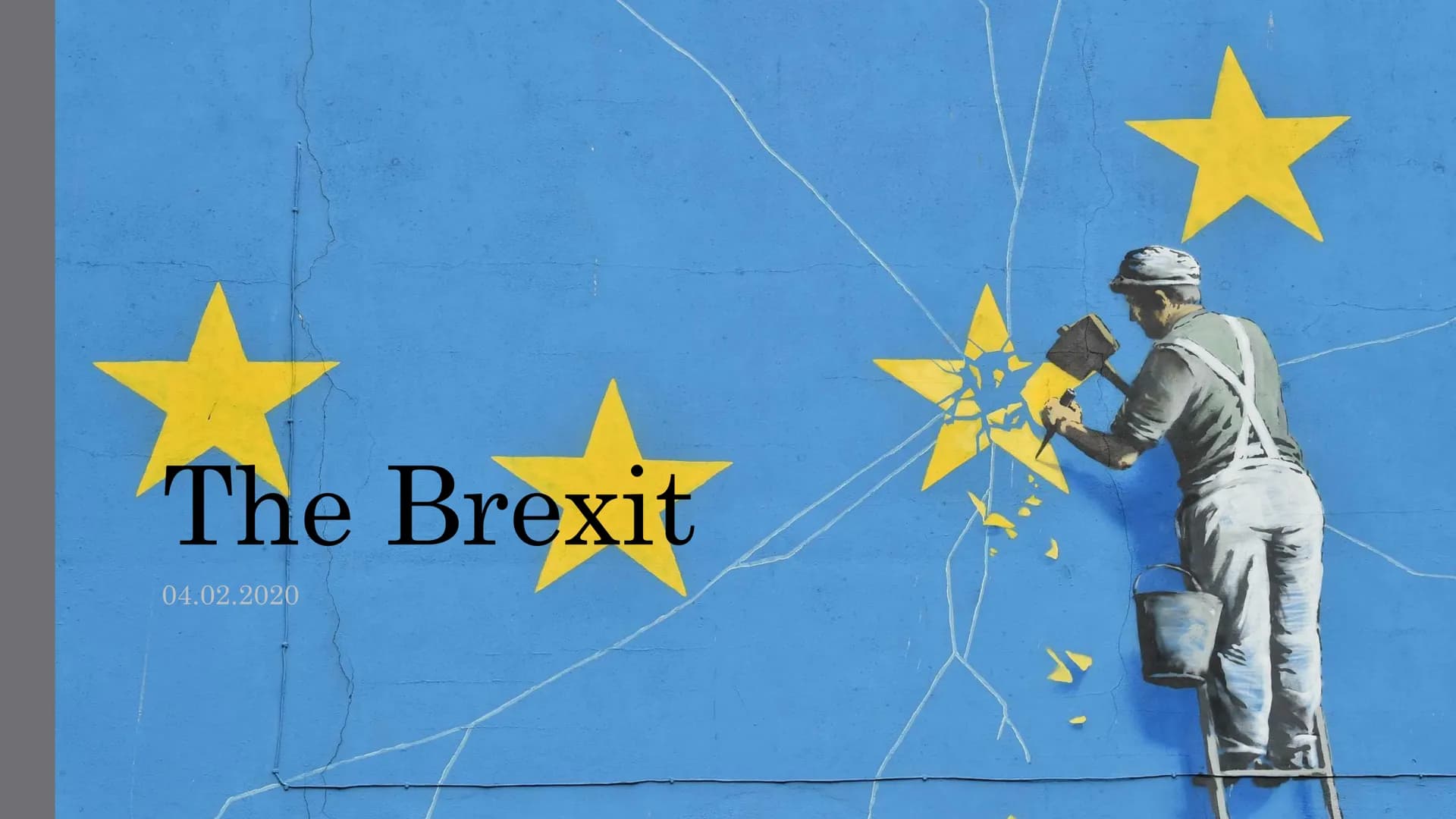 The Brexit
04.02.2020 # Content
- **What is the Brexit in general?**
a) general information
- **Relation between UK/ EU**
a) general rel