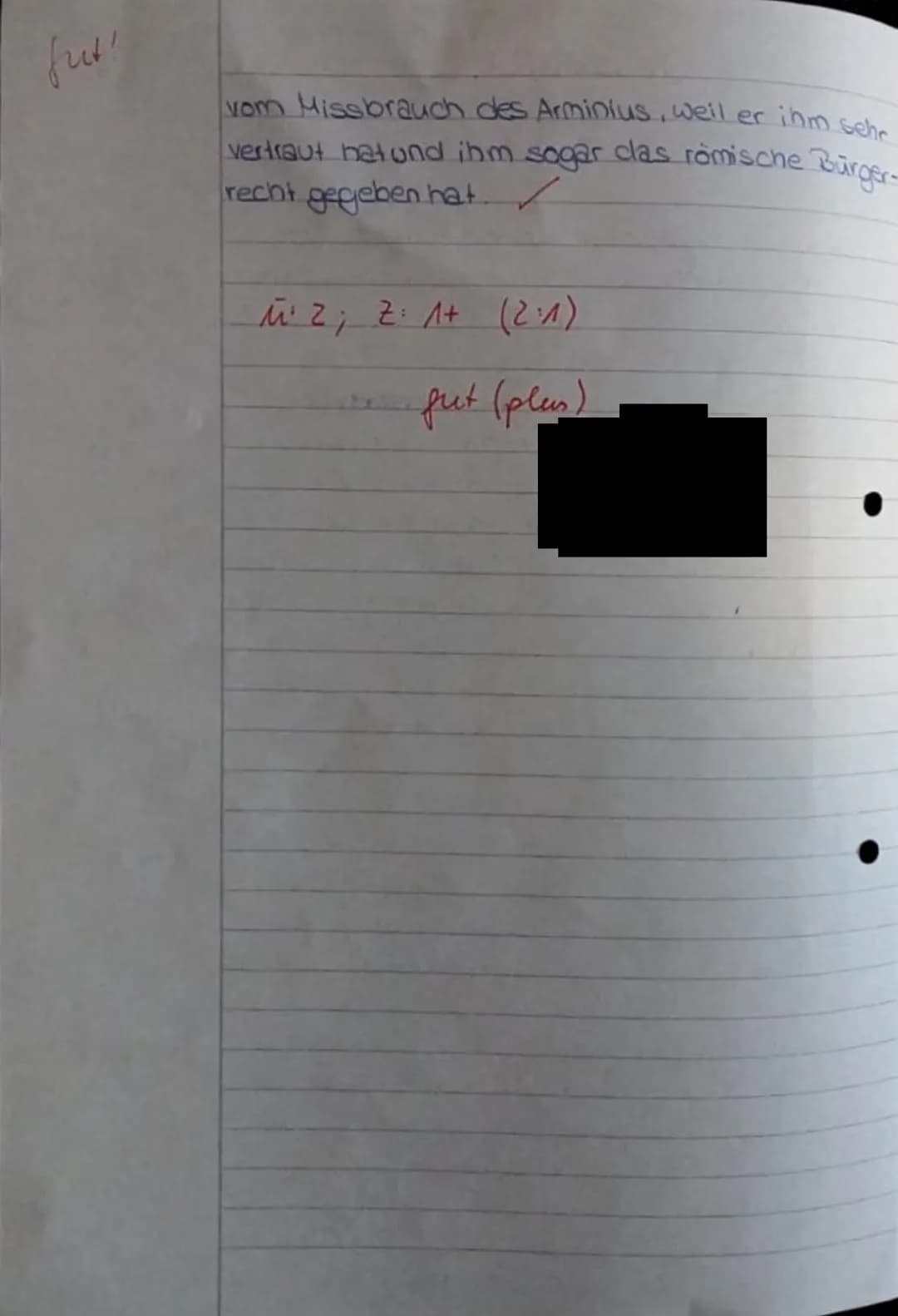 Klasse: 8 Latein
3. Klassenarbeit
# I Aufgaben zur Vorerschließung
Im lateinischen Text befinden sich mehrere cum-Sätze.
- a) Suche und unt