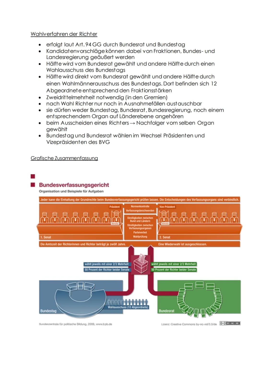 # Handout Bundesverfassungsgericht
## Bundesverfassungsgericht, was ist das?
* Höchstes Gericht in Deutschland
* 1951 gegründet in Karlsru
