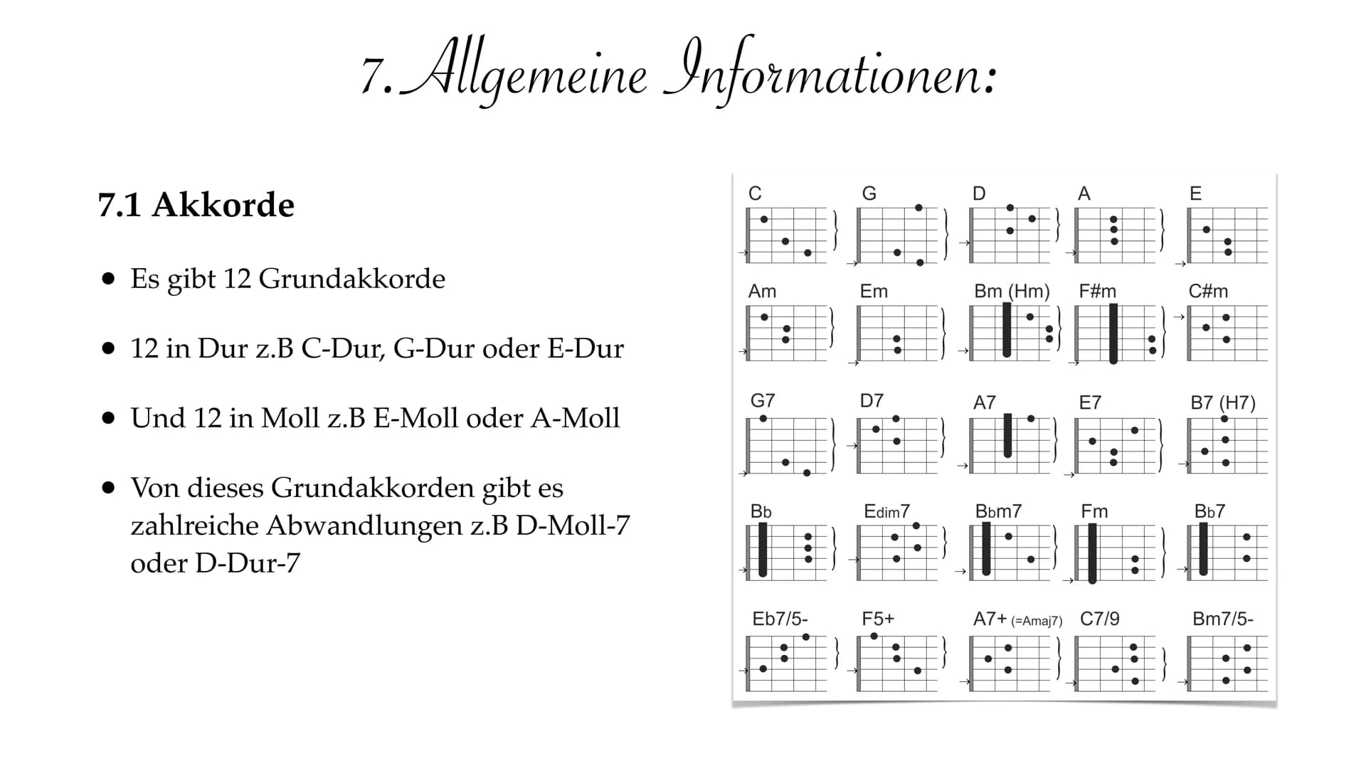Die Akustische
Gitarre # Inhaltsverzeichnis
1. Was ist die Gitarre?
2. Die Gescheite der Gitarre.
3. Wie funktioniert eine Gitarre?
4. Aufba