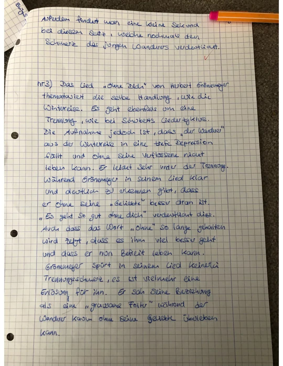 Arz) in dem Werk "Die Wetterfahne" fühlt sich das Lyrische
Ich von dem Wind ausgelacht. Es wird erkannt,
dass es mit der Treue nicht weit he
